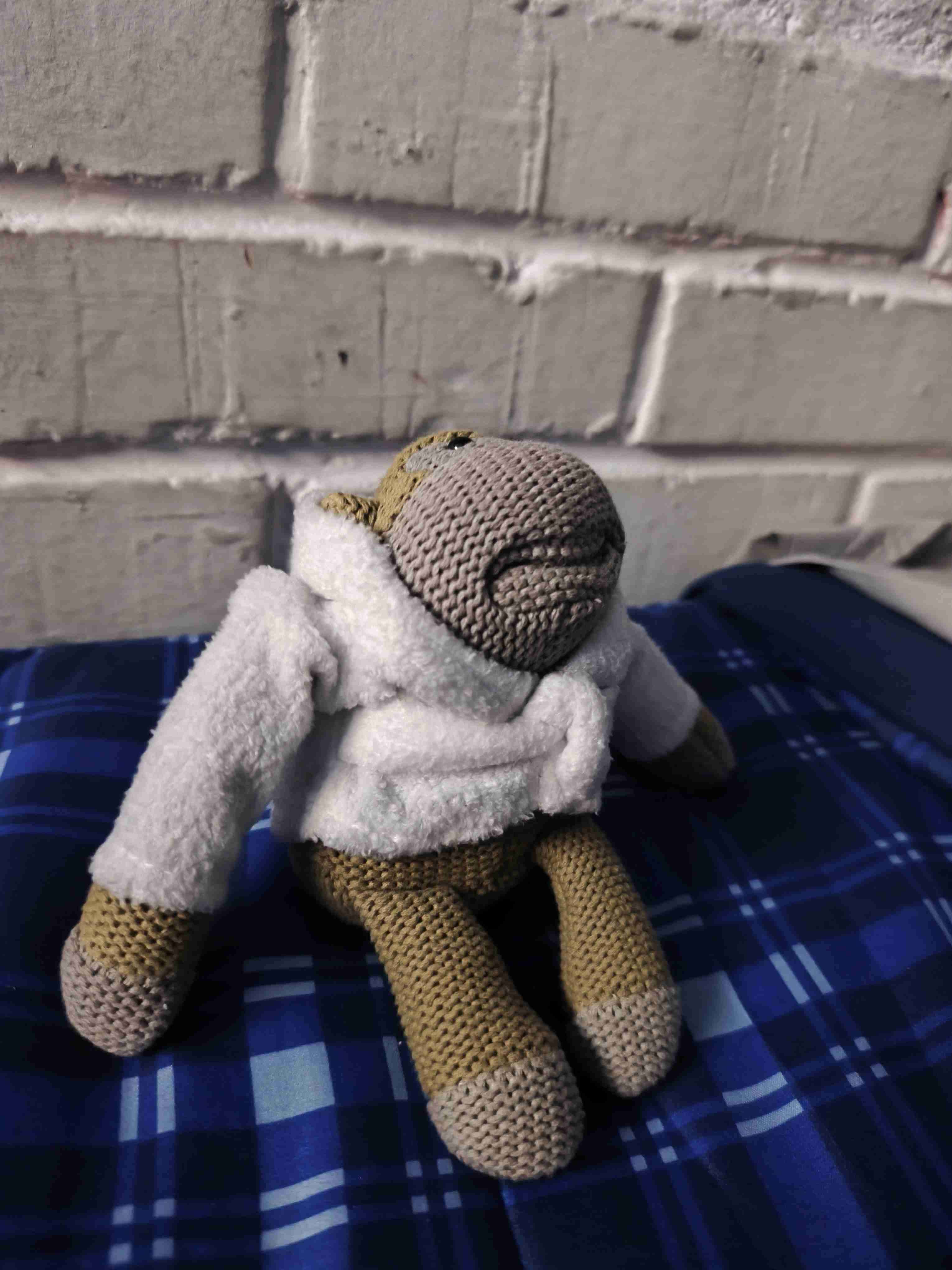 Peluche mono de punto - miniatura 2