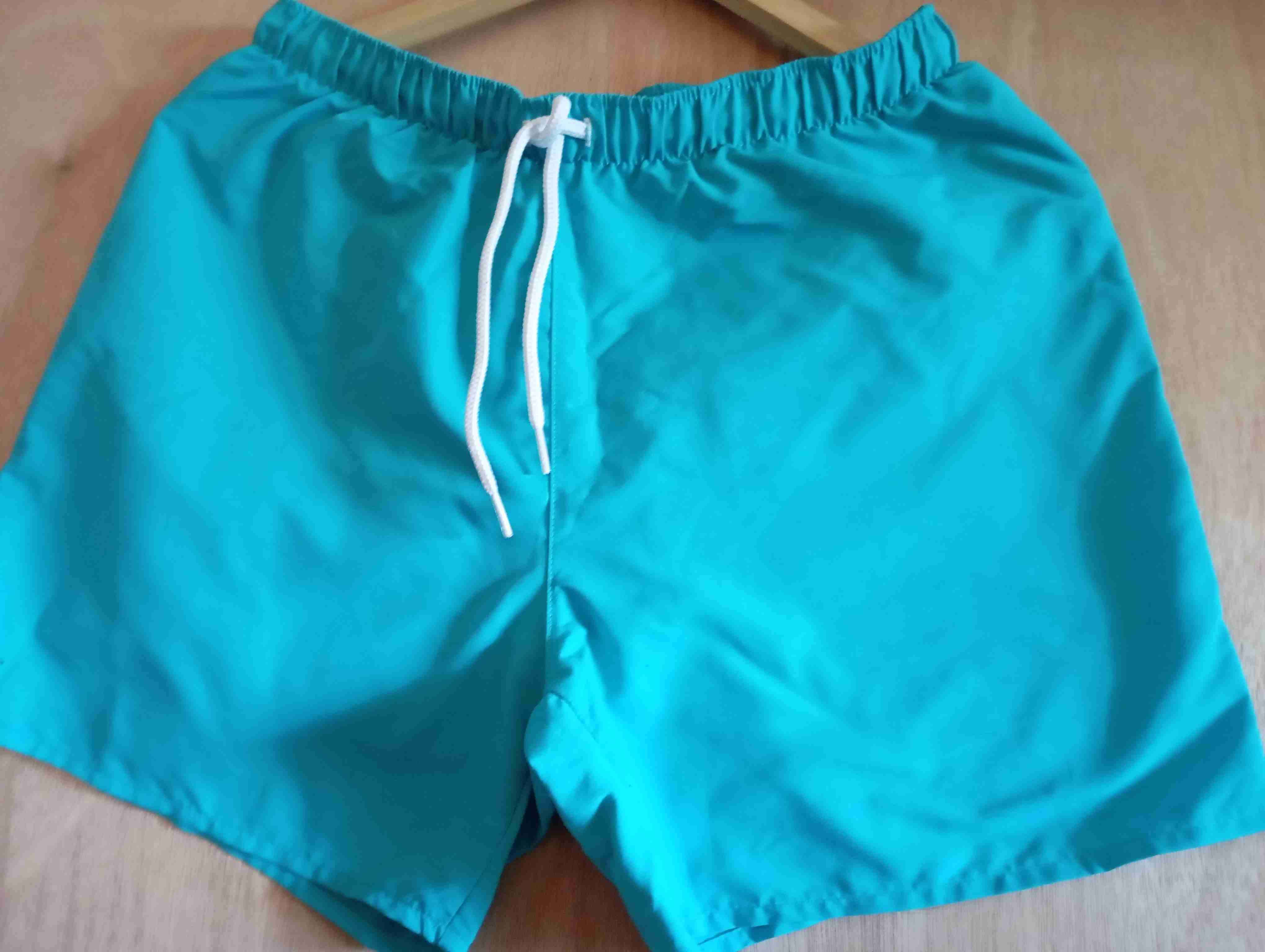 Shorts de baño turquesa - 3