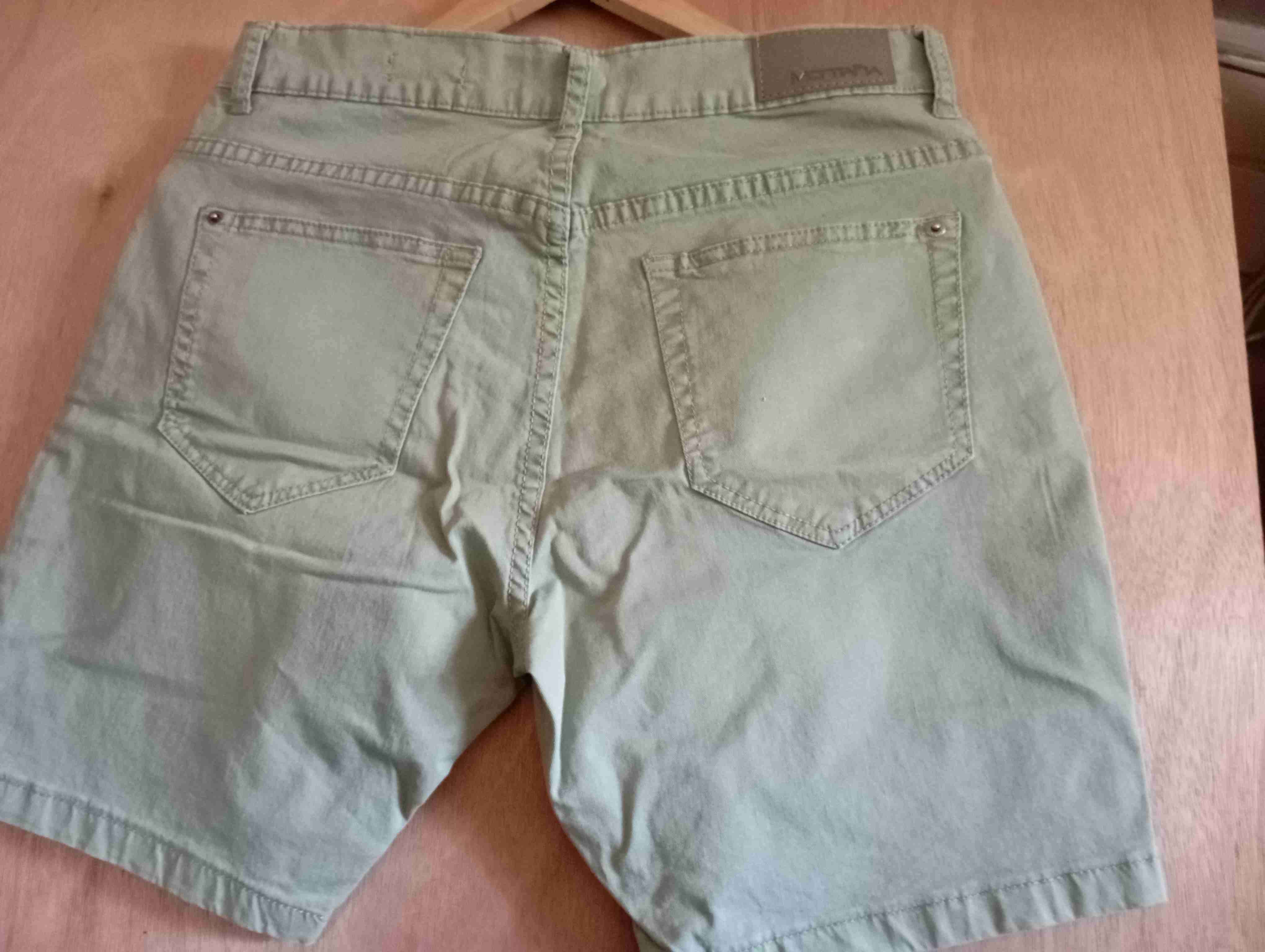 Shorts verde claro hombre - 3