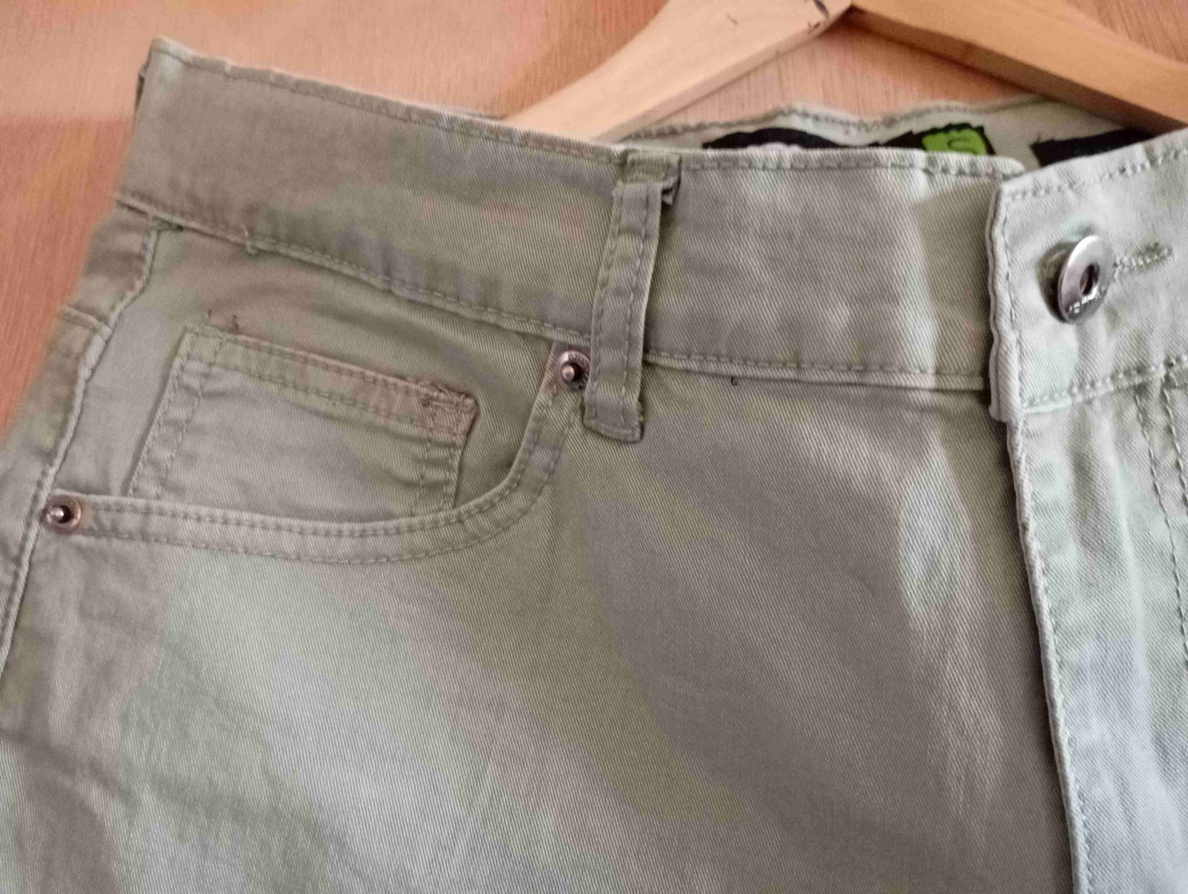 Shorts verde claro hombre - 4