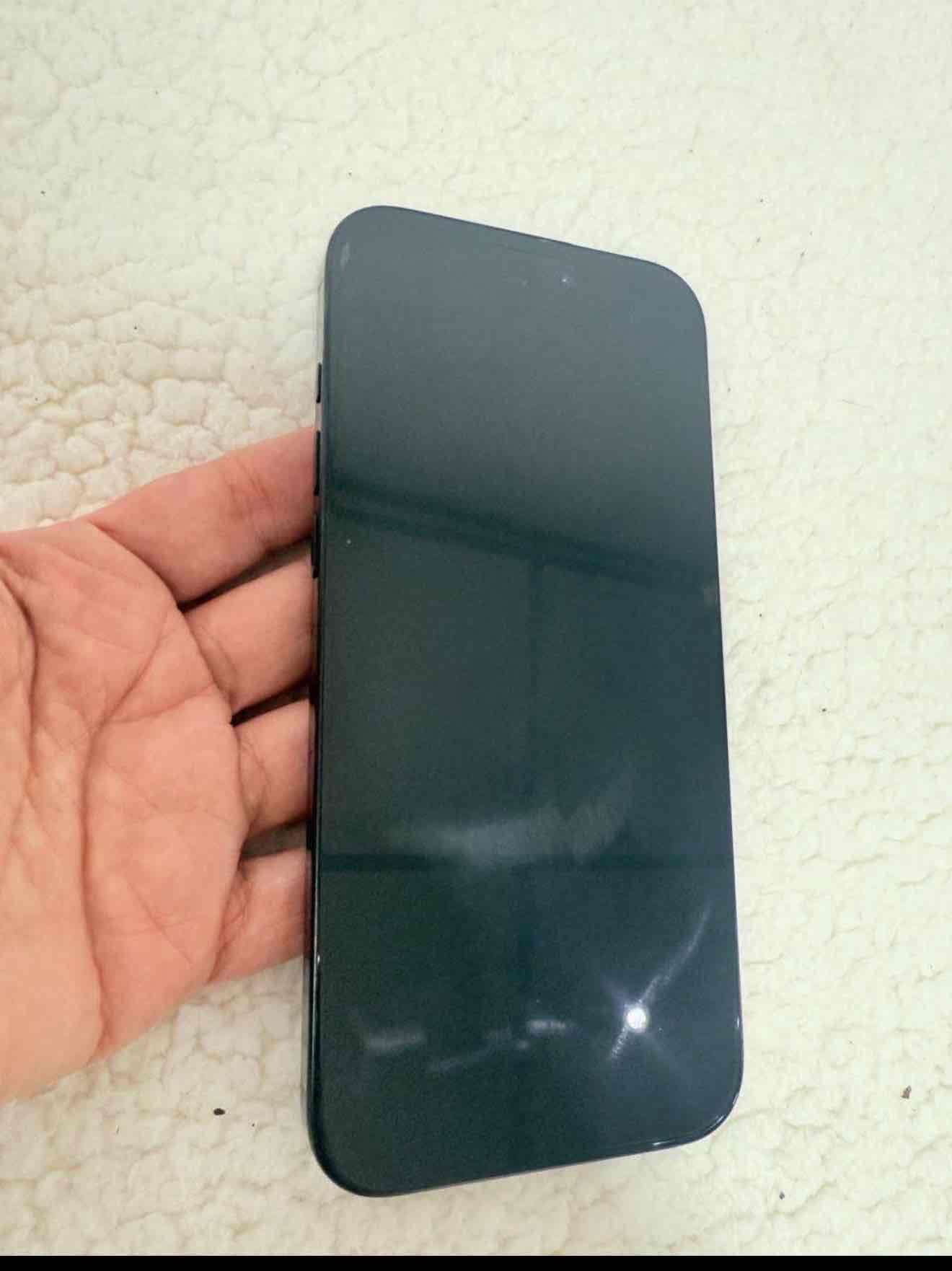 Smartphone pantalla negra