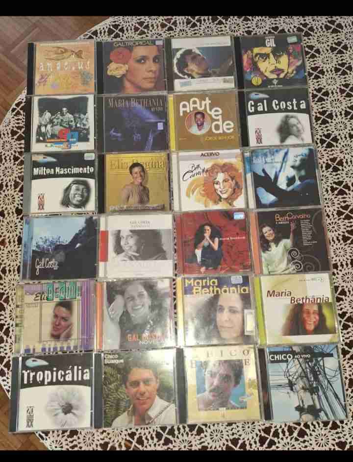 Lote de CDs música brasileña