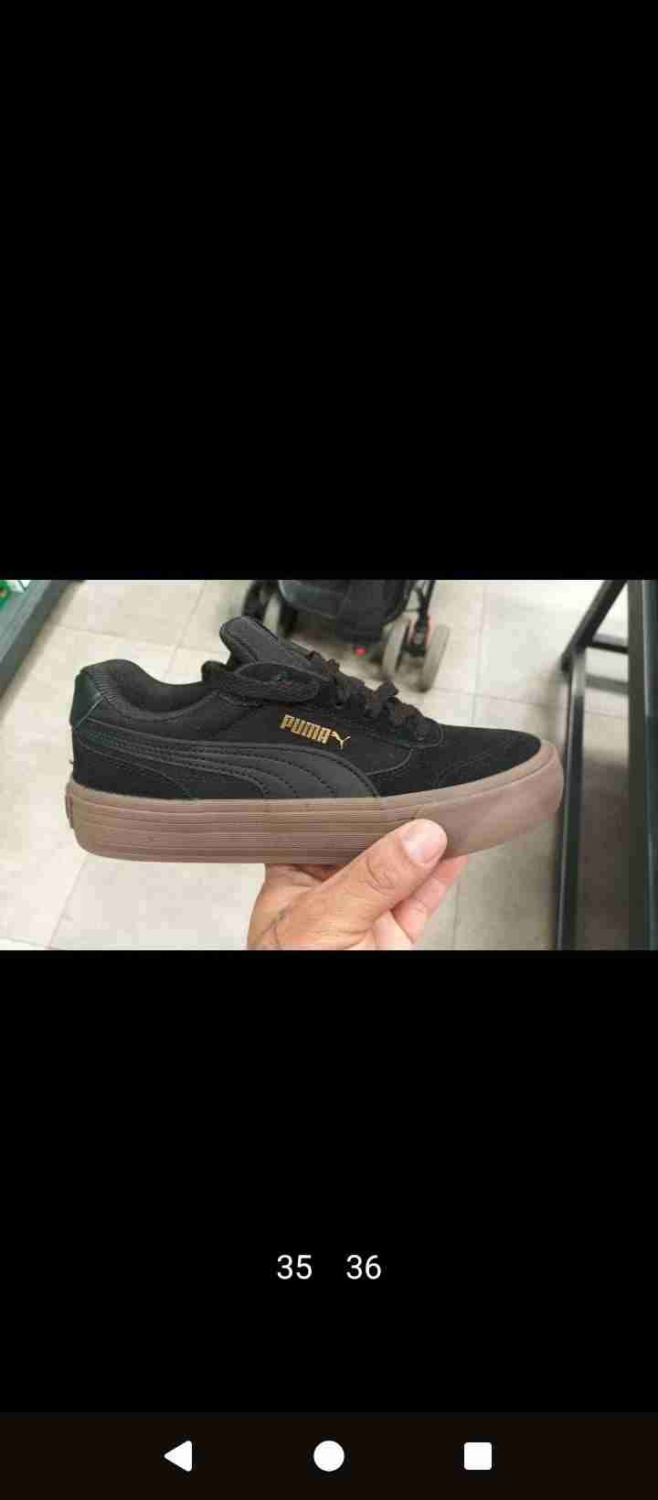 Zapatillas Puma negras
