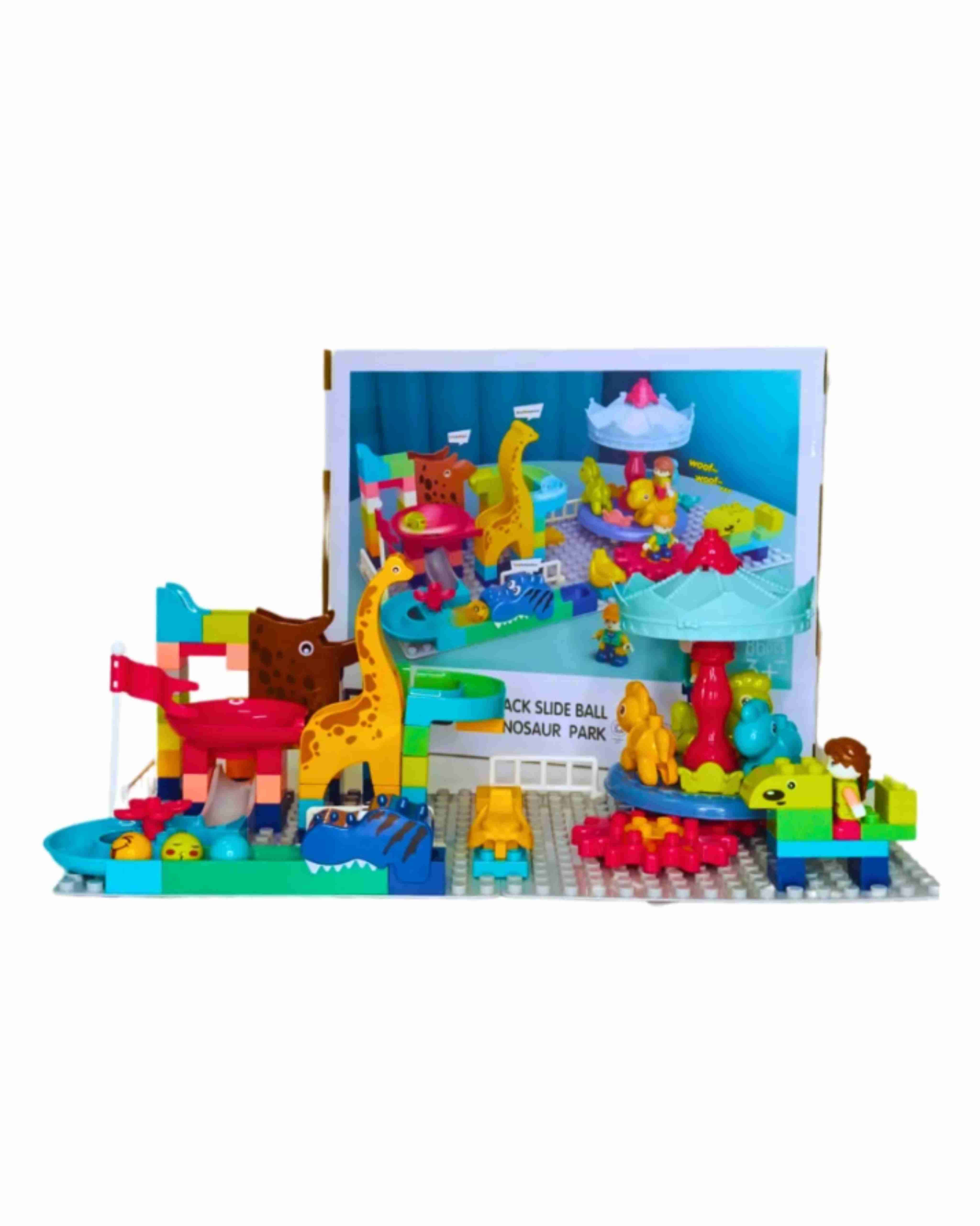 Set de bloques Dinosaur Park - miniatura 2