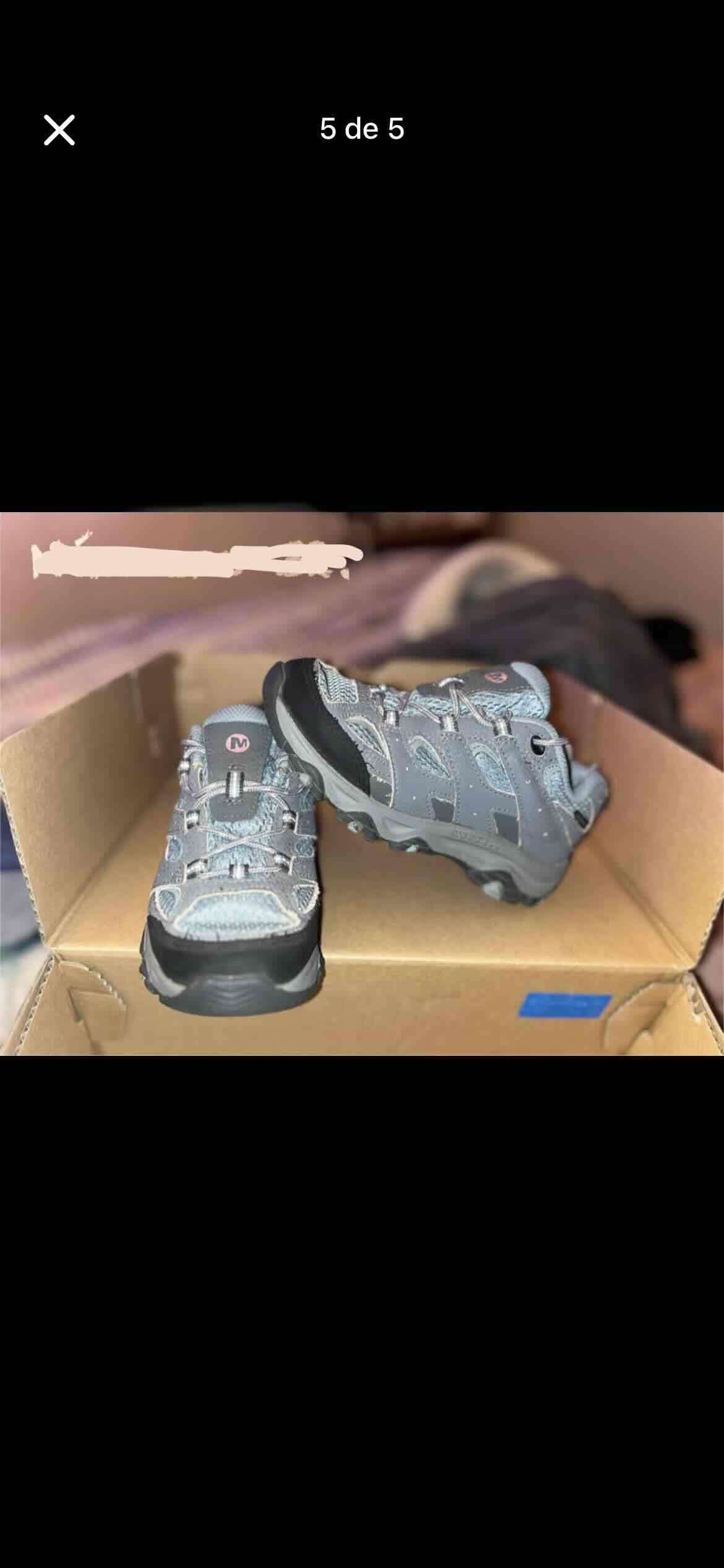 Zapatillas de merrell gris