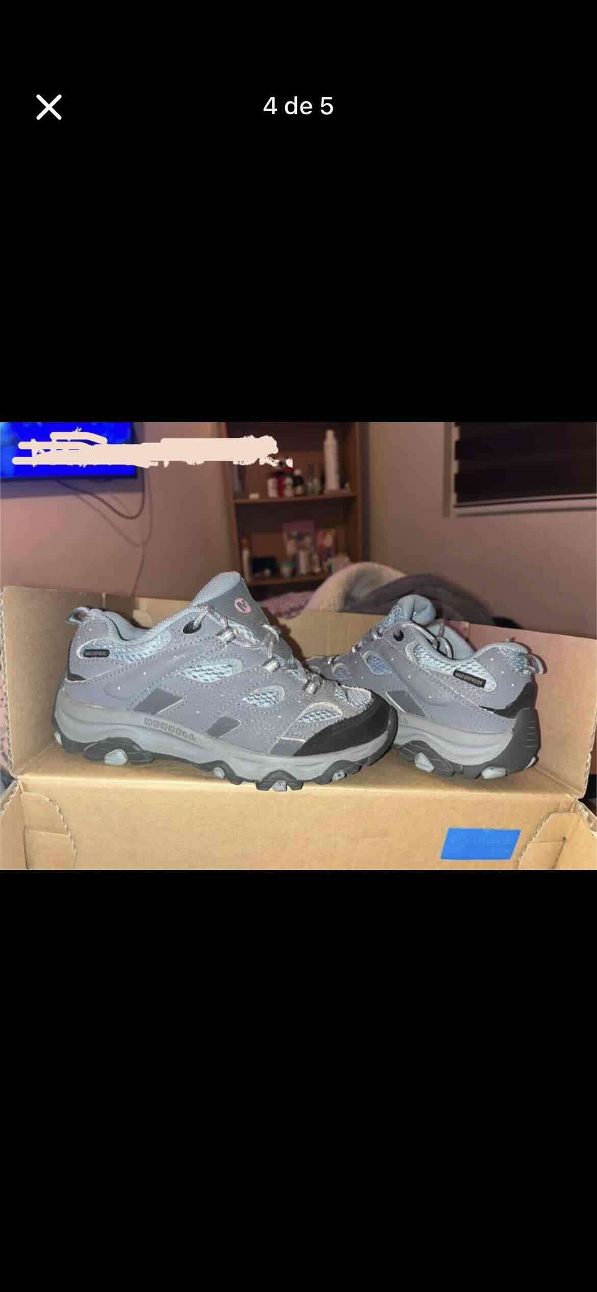 Zapatillas de merrell gris - miniatura 2