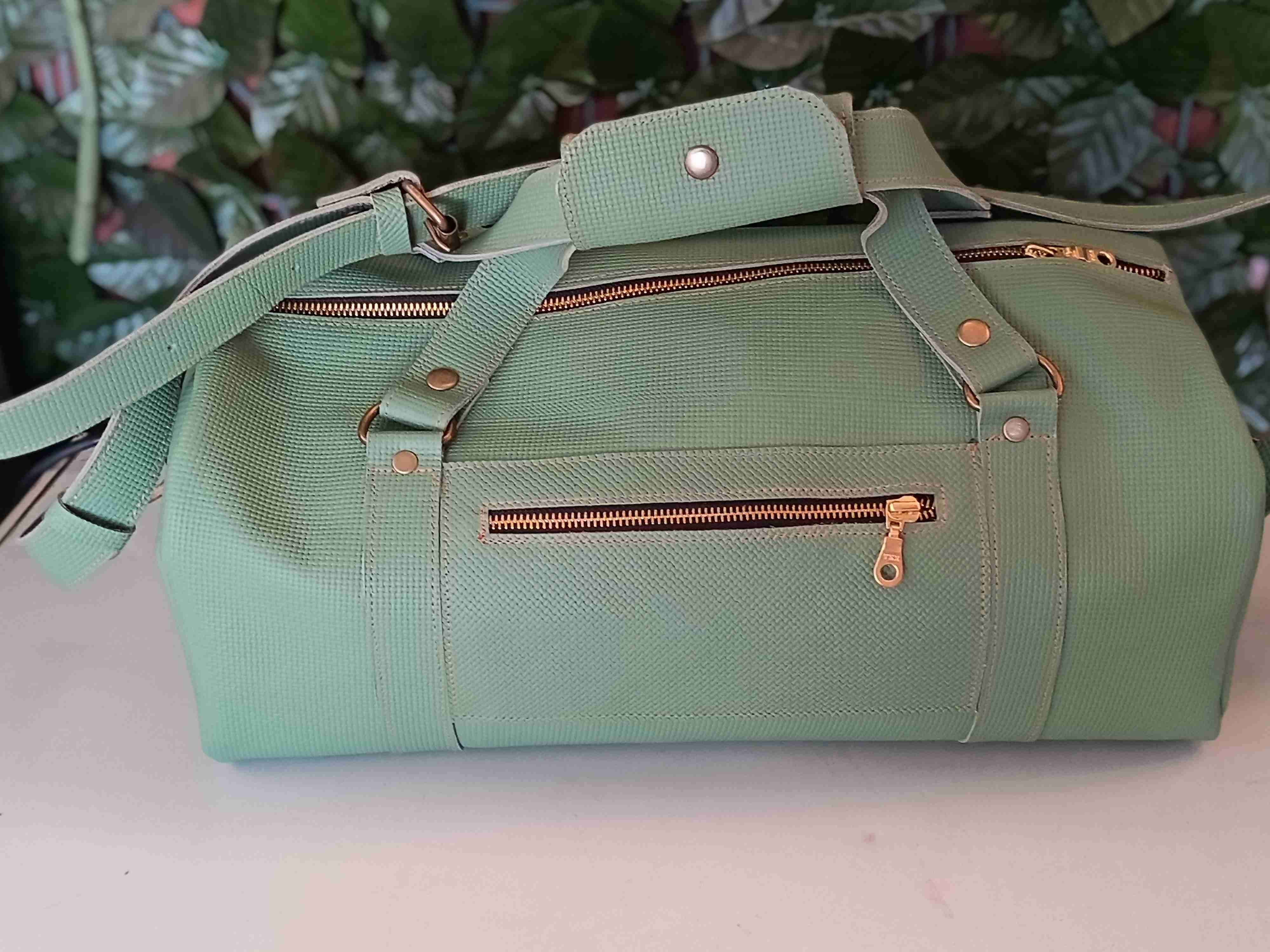 Bolso geométrico multicolor - miniatura 3