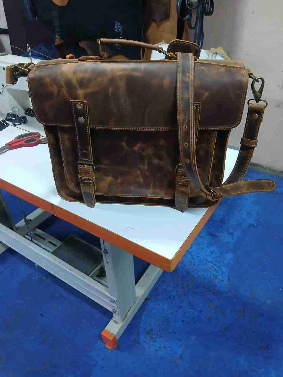 Bolso de cuero estilo vintage