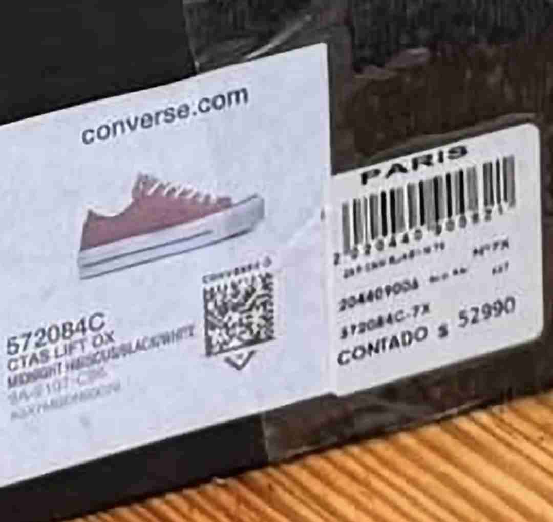 Zapatillas Converse fucsia plataforma - miniatura 3