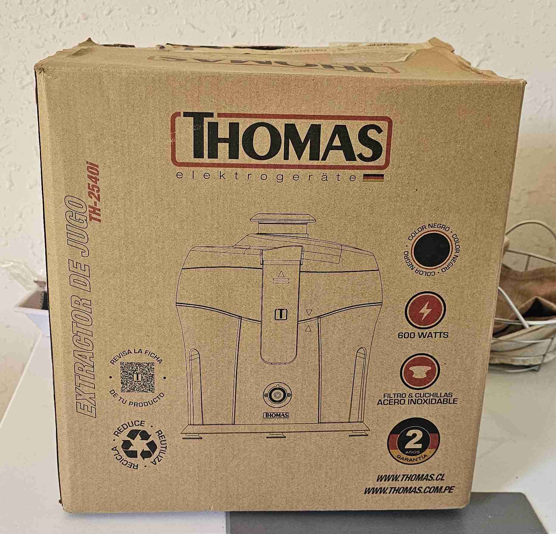 Extractor de jugo negro Thomas - miniatura 2