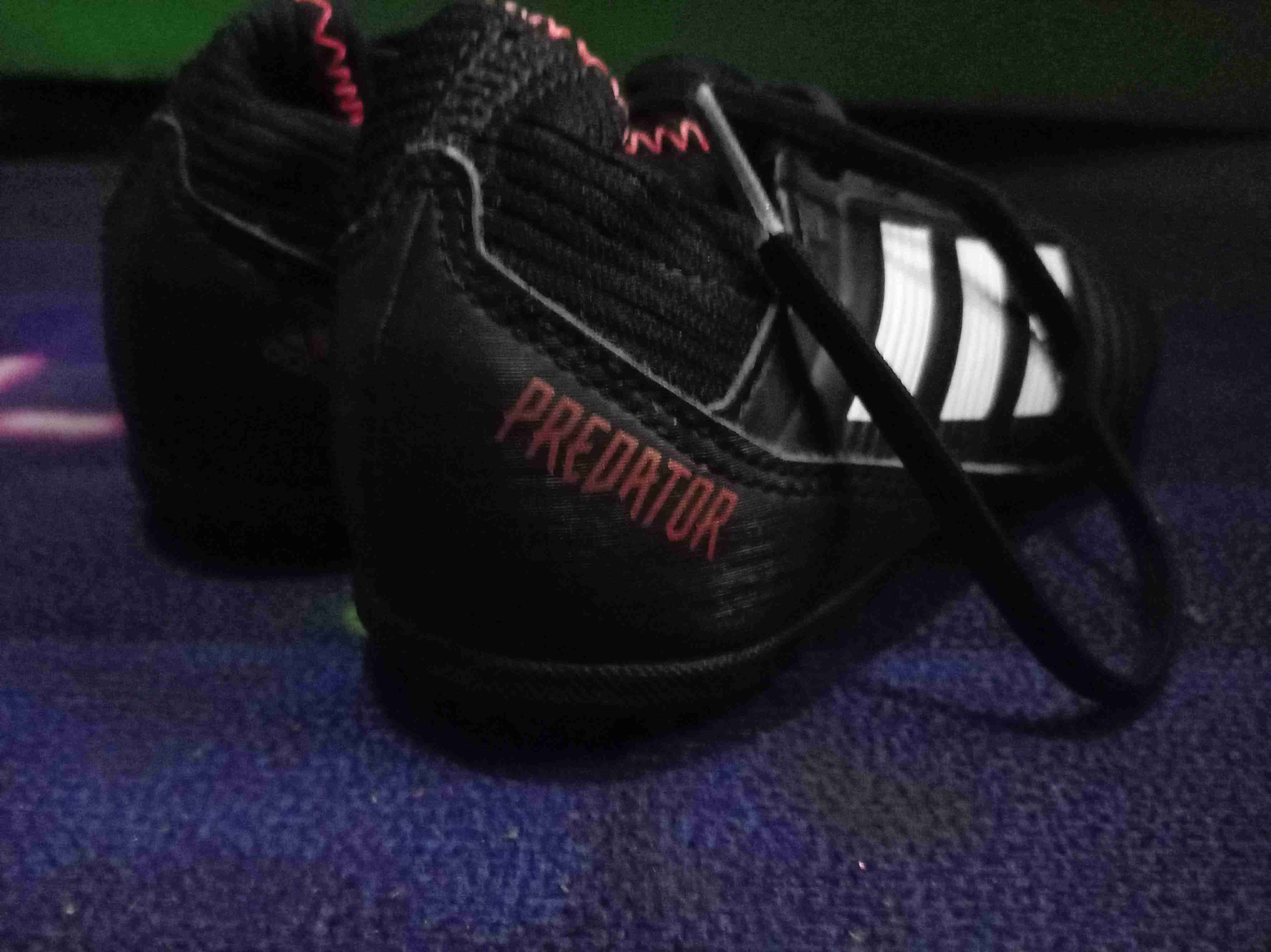 Zapatillas de fútbol Adidas negras(niño) - miniatura 3