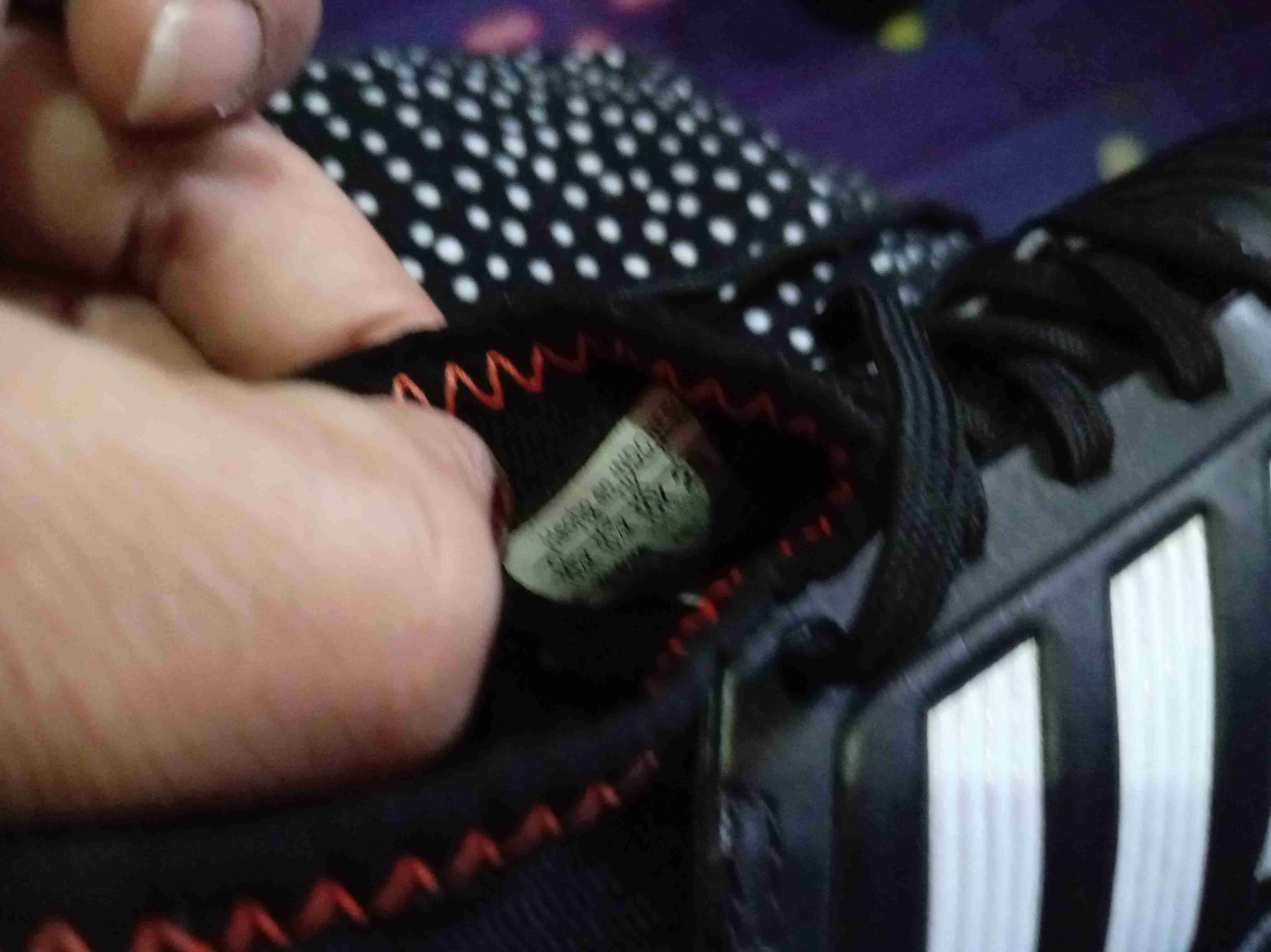 Zapatillas de fútbol Adidas negras(niño) - miniatura 4