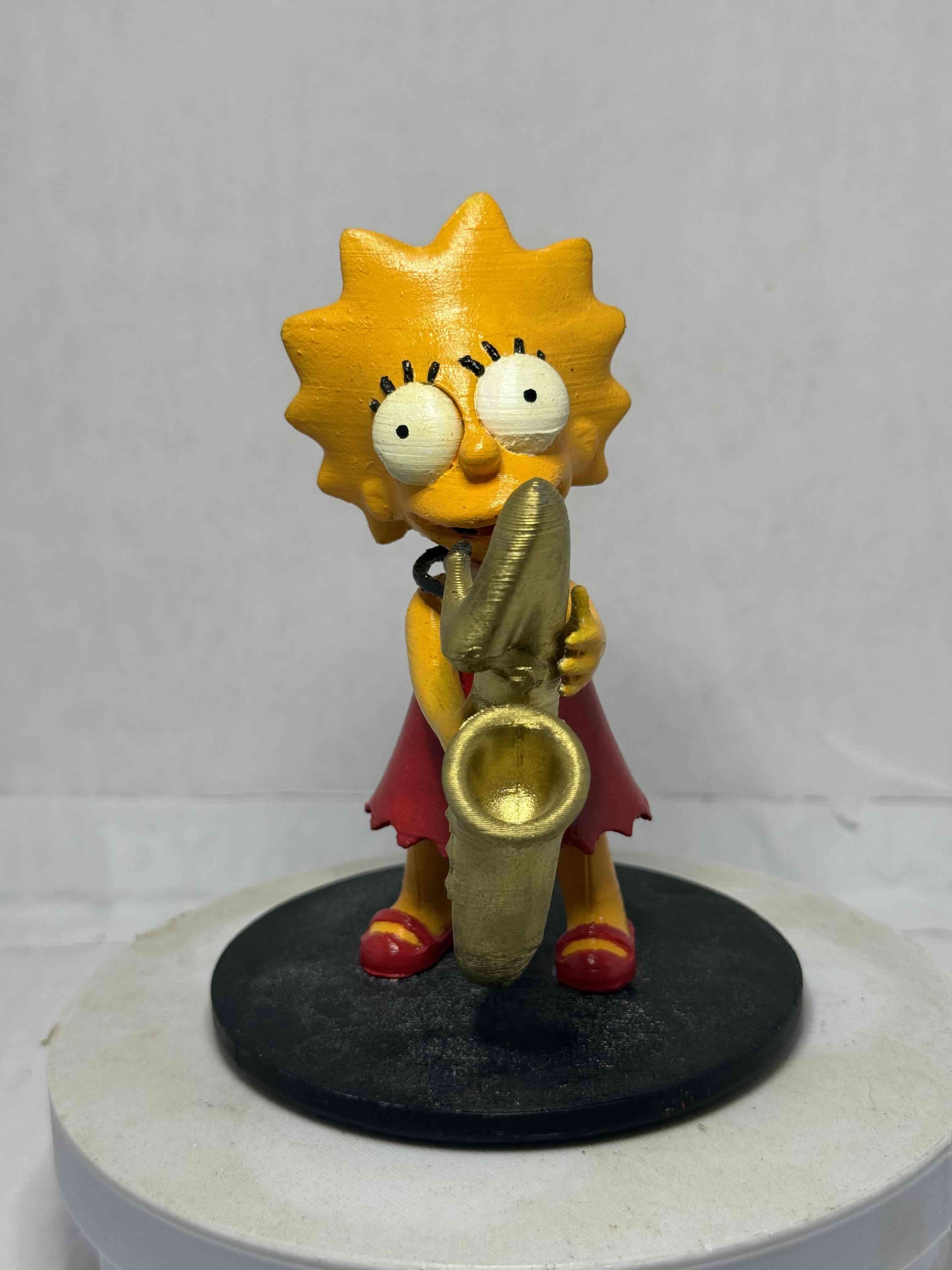 Figura de colección Lisa Simpson