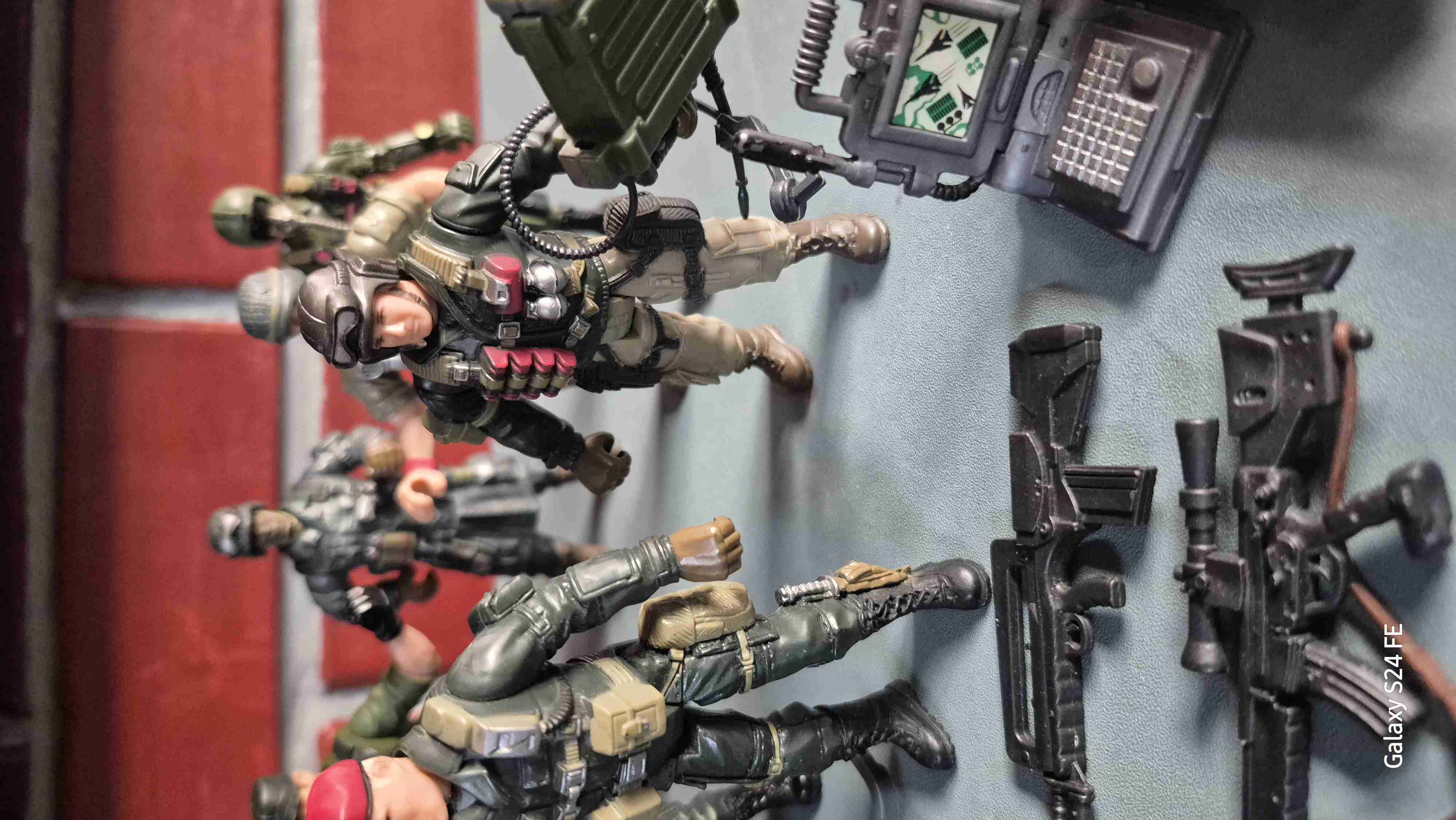 Set de figuras de acción militares - 5