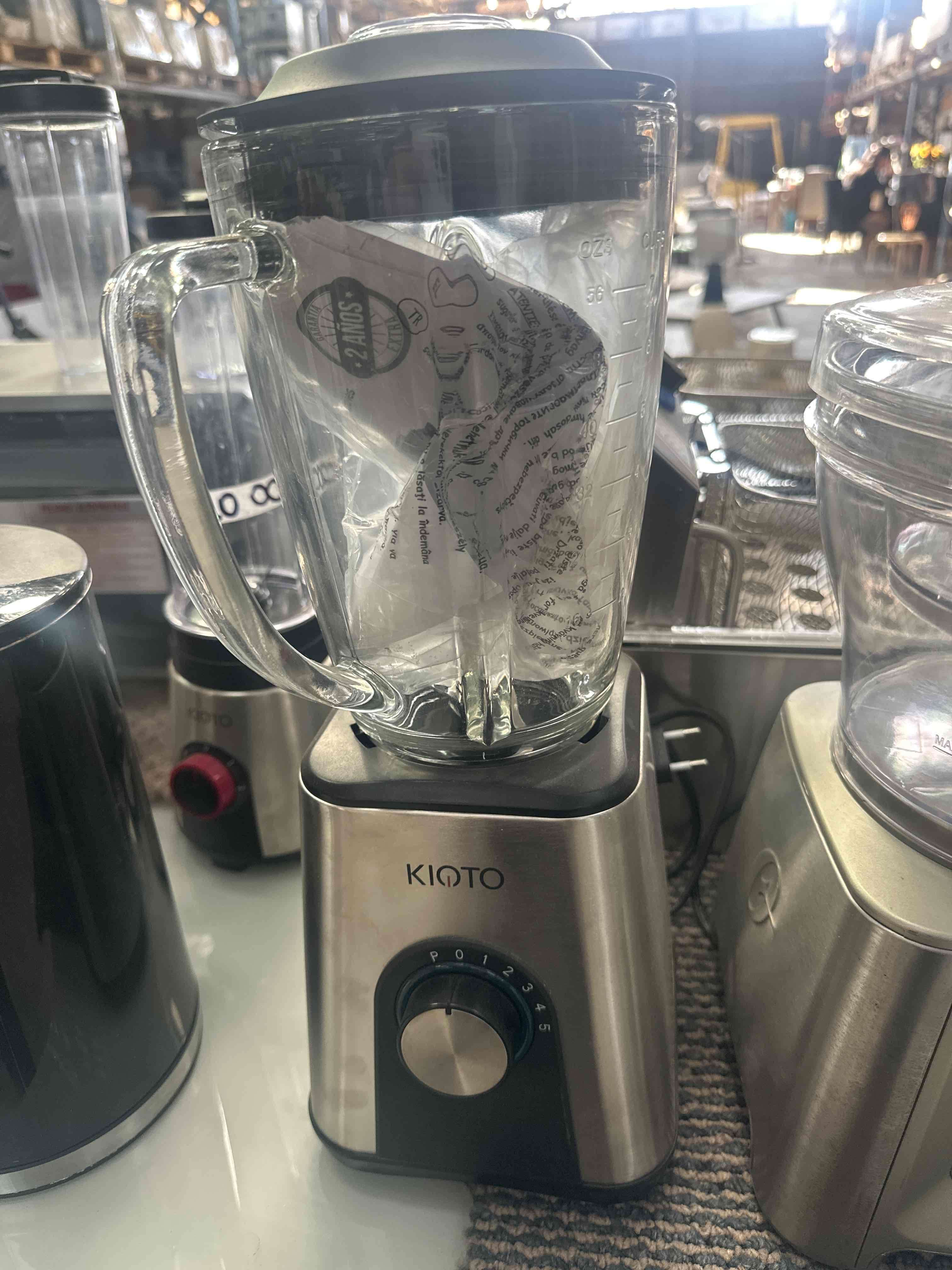 Licuadora Kioto de acero inoxidable