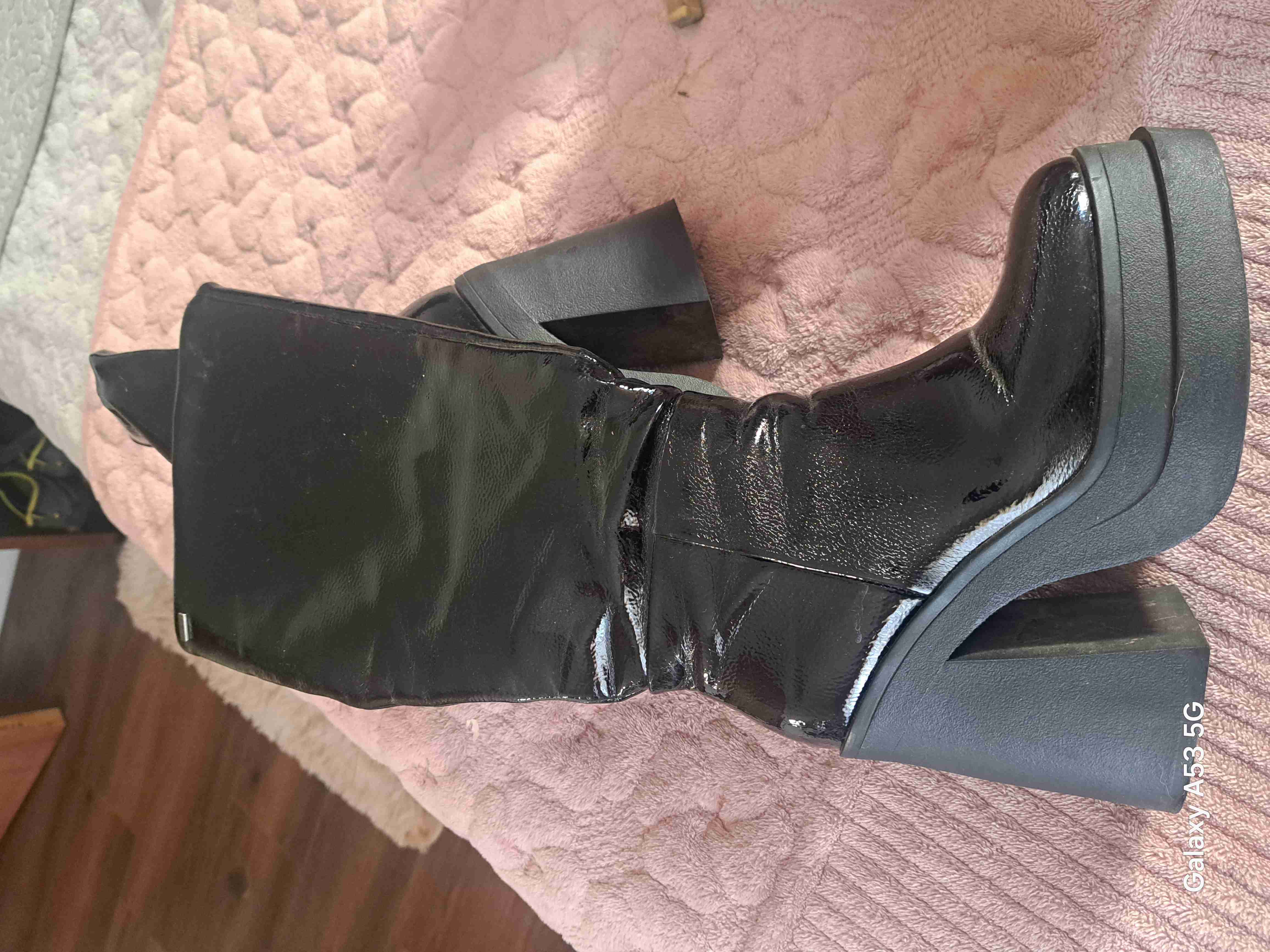 Botines vaqueros de mezclilla - miniatura 2