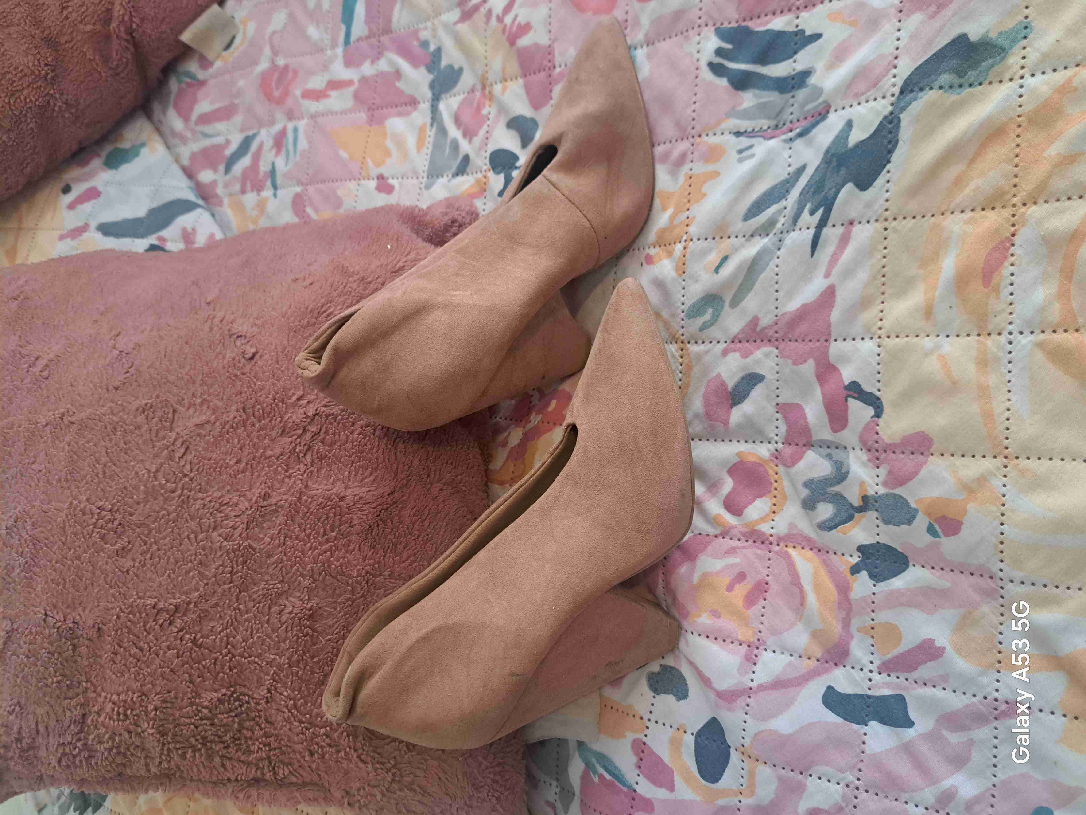 Botines de charol negro con tacón - miniatura 5