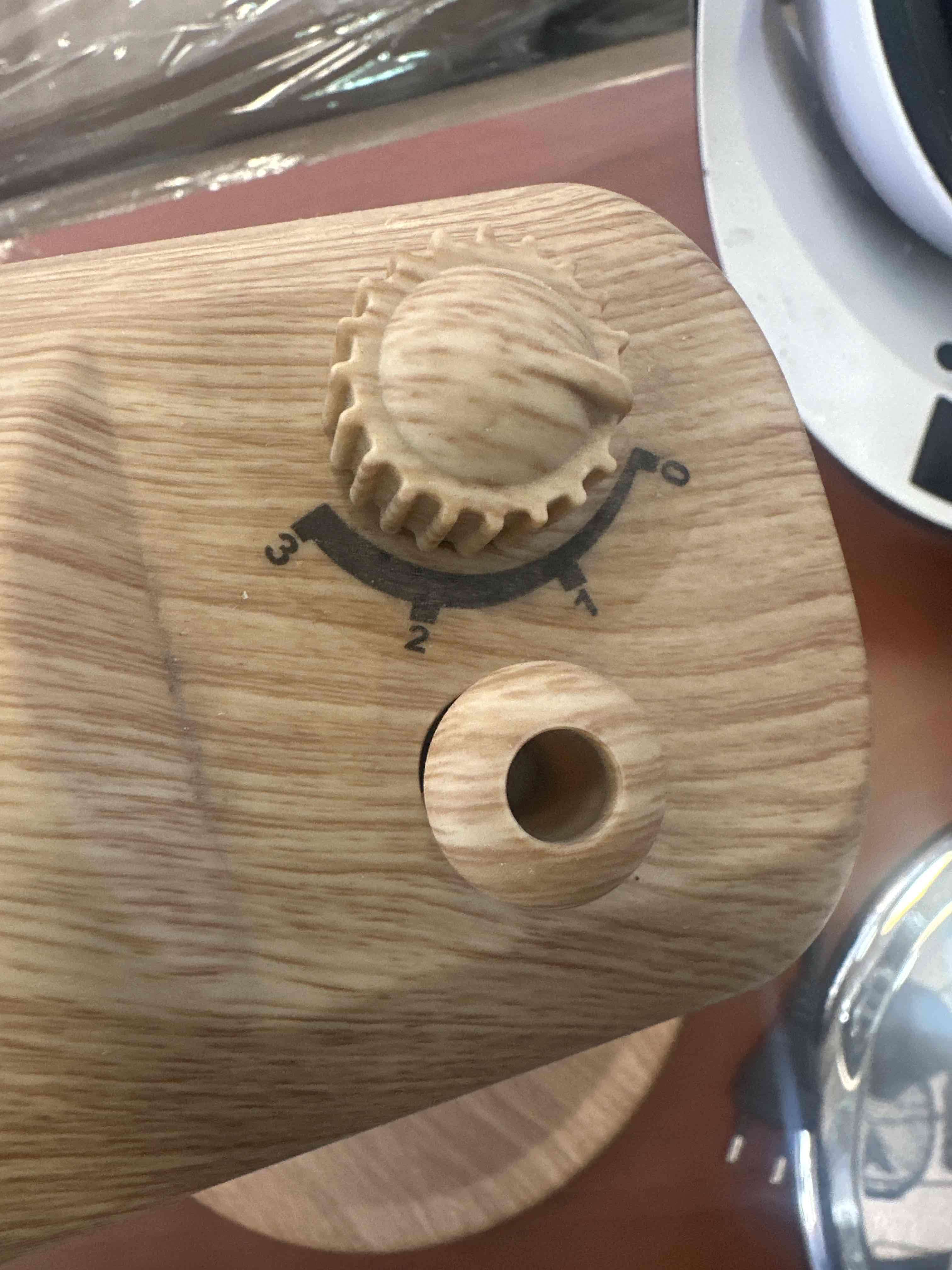 Ventilador Kendal madera y negro - miniatura 3