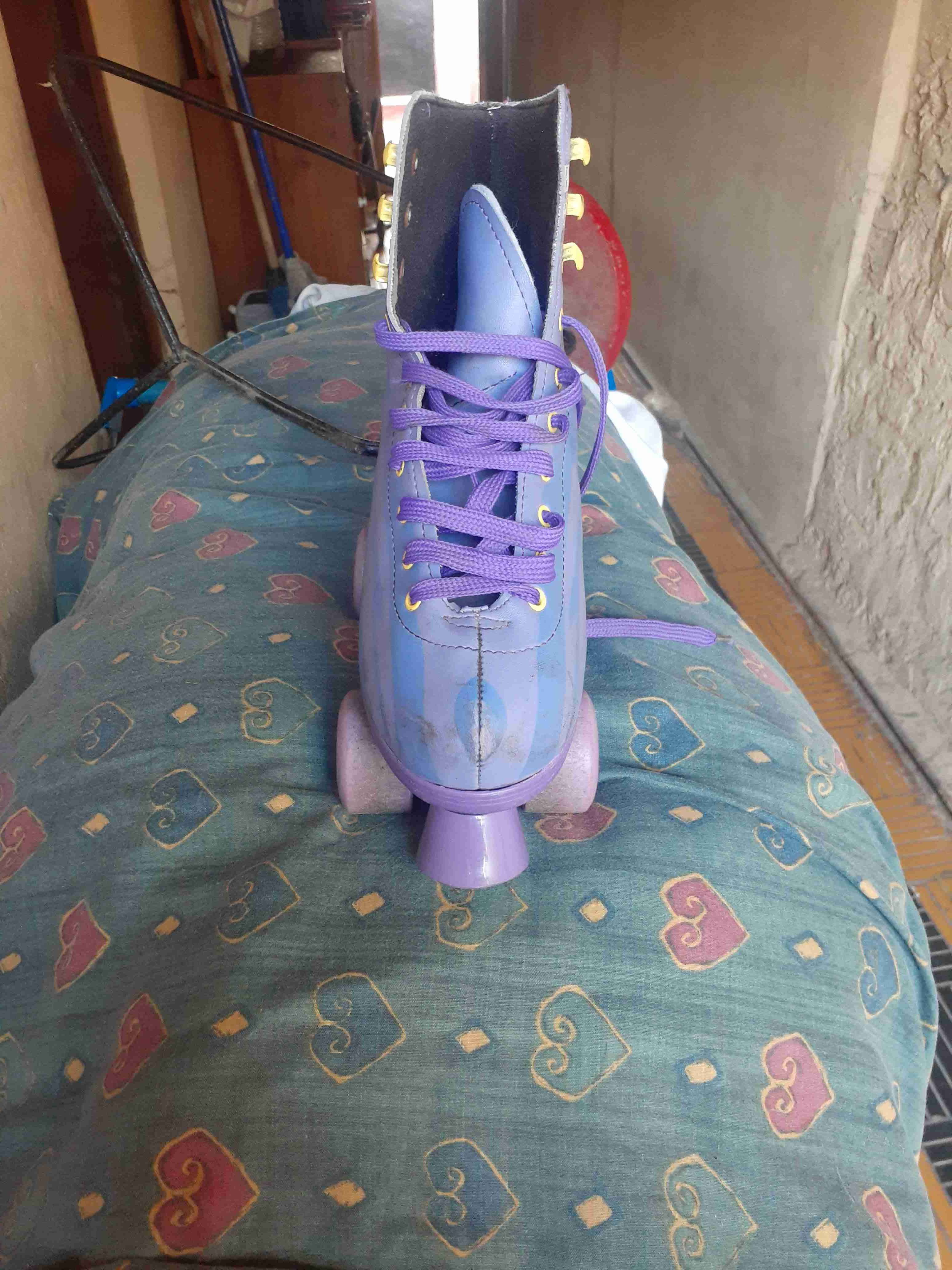 Patines retro morado numero 28 - miniatura 2