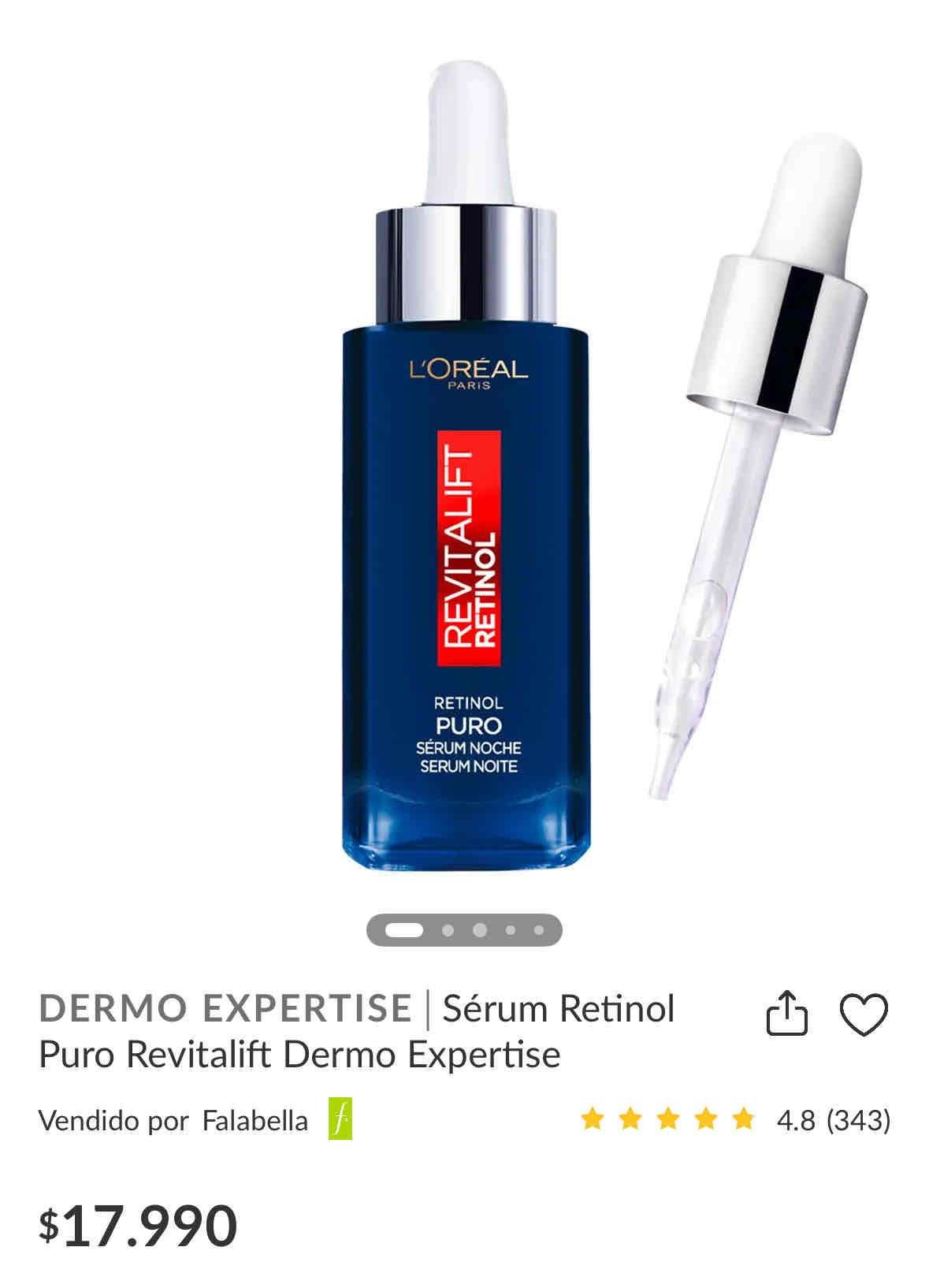 Sérum L'Oréal Revitalift Retinol - miniatura 3