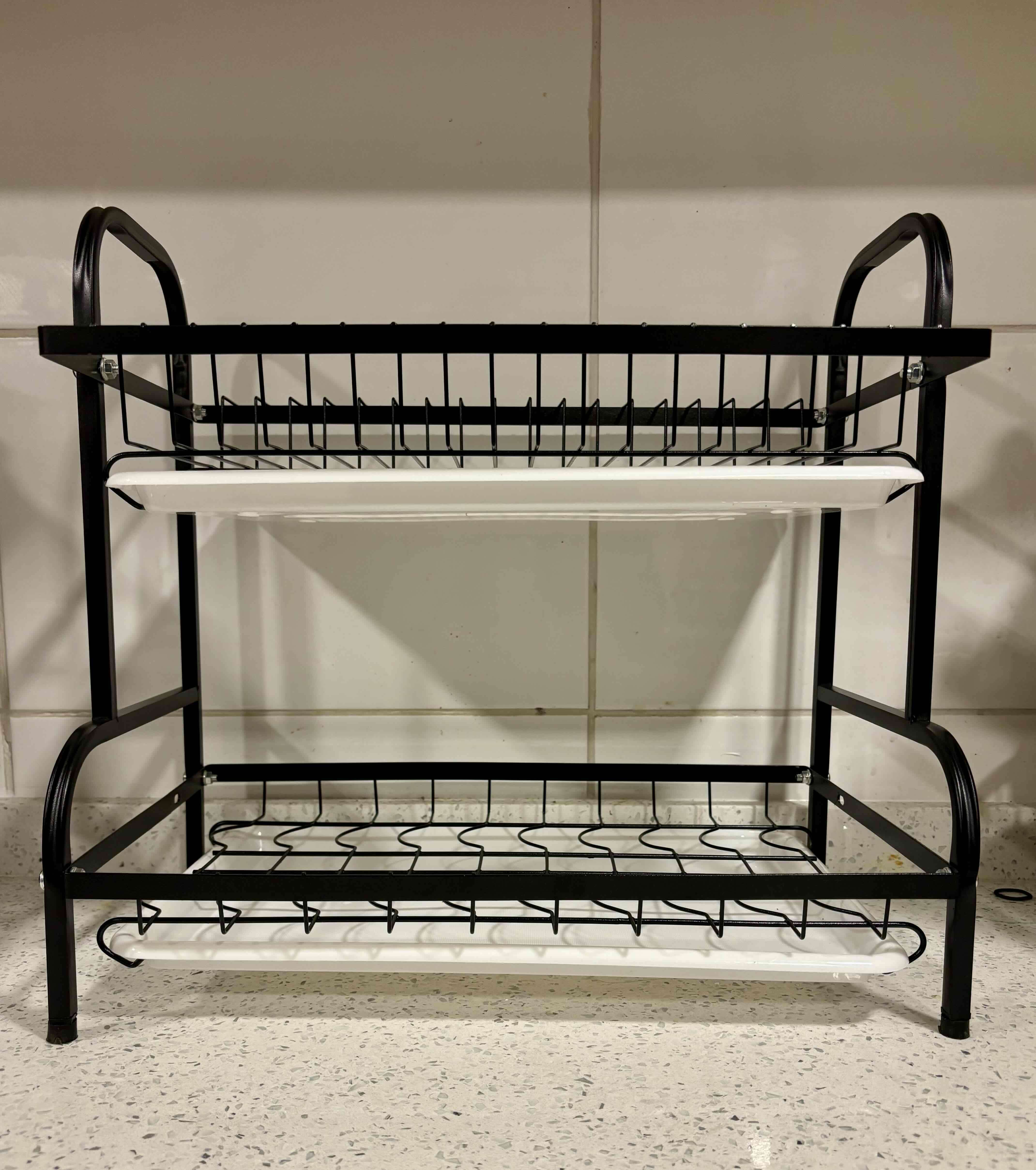 Escurridor de platos doble nivel - miniatura 2