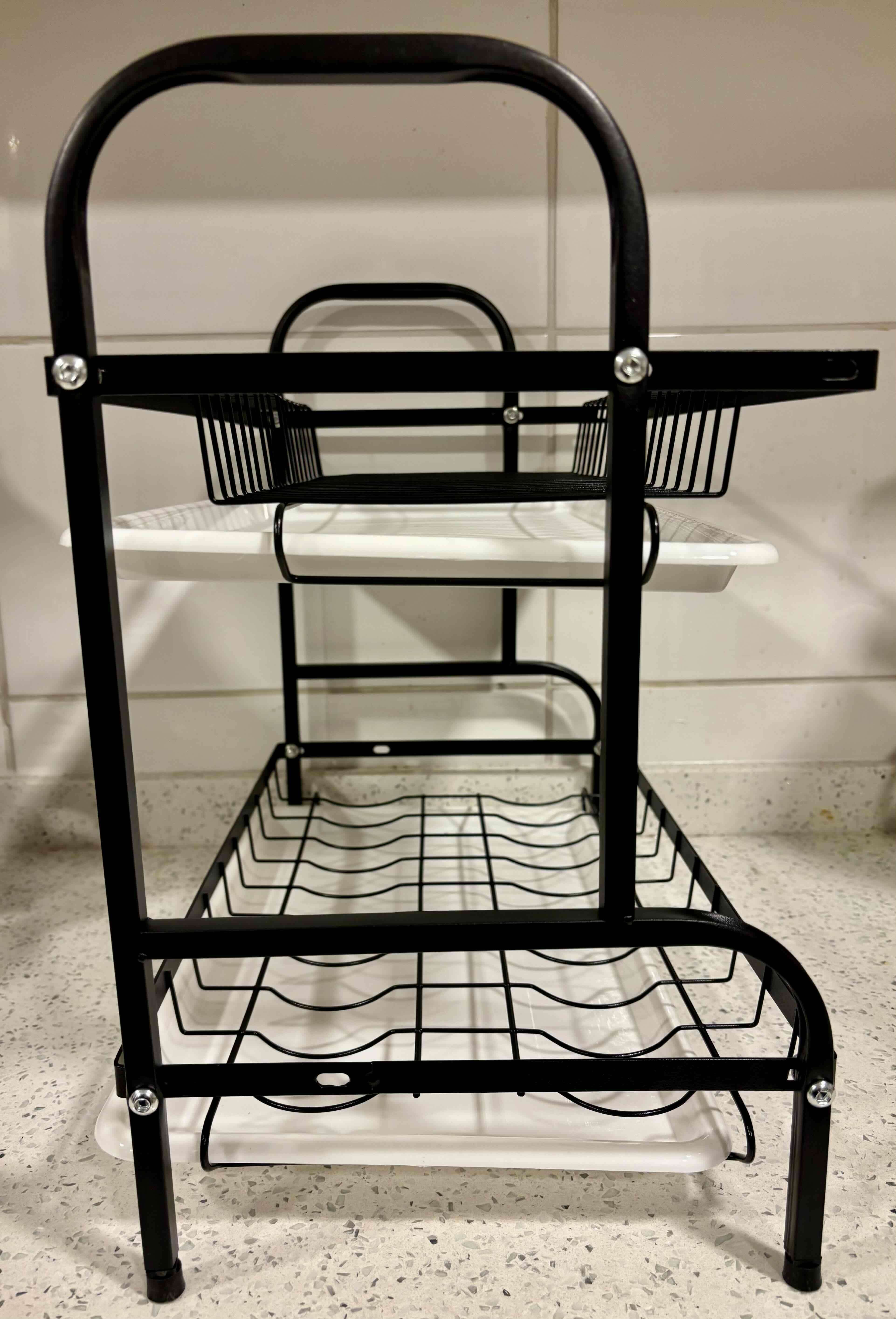 Escurridor de platos doble nivel - miniatura 3