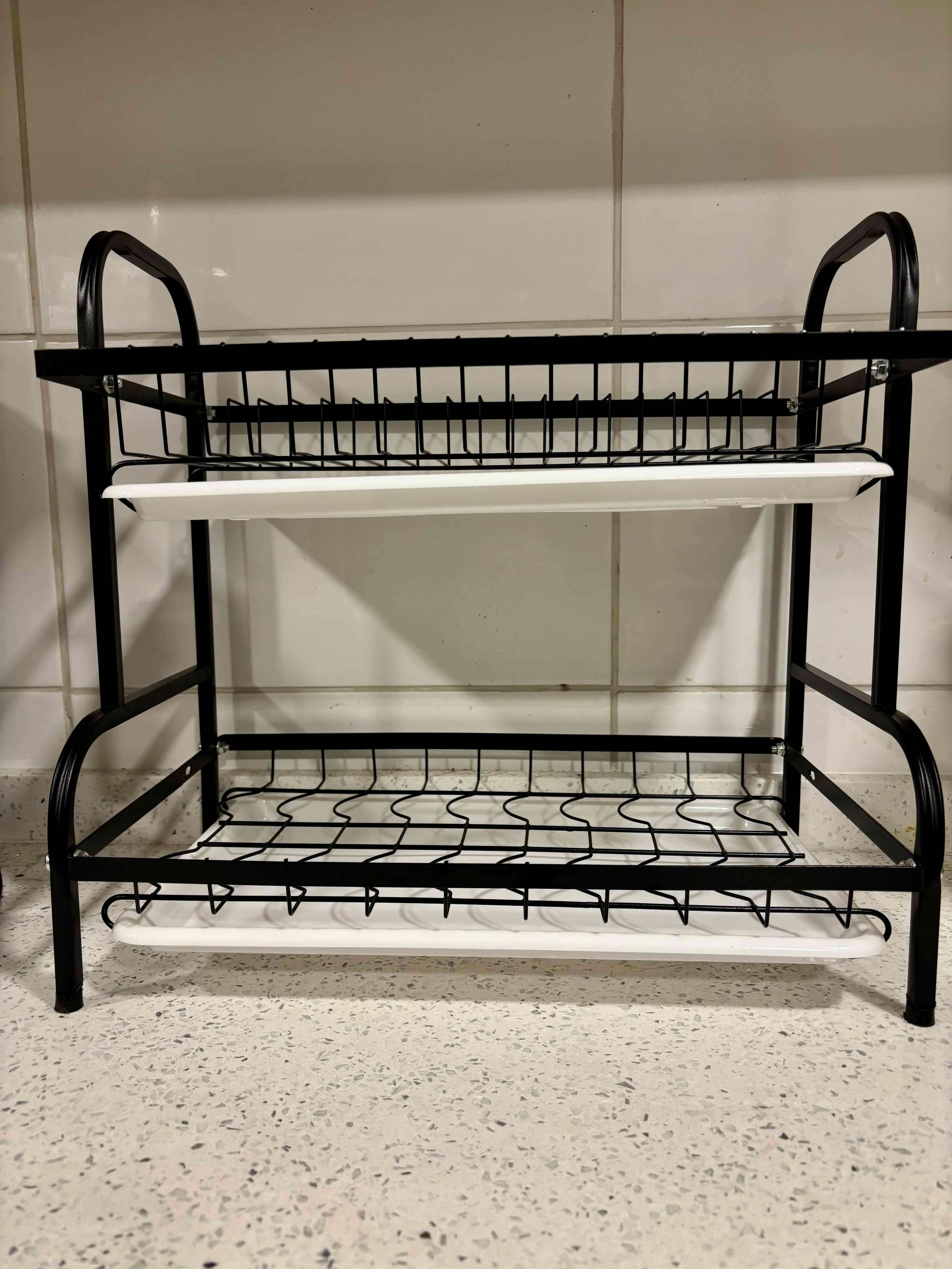 Escurridor de platos doble nivel - miniatura 4