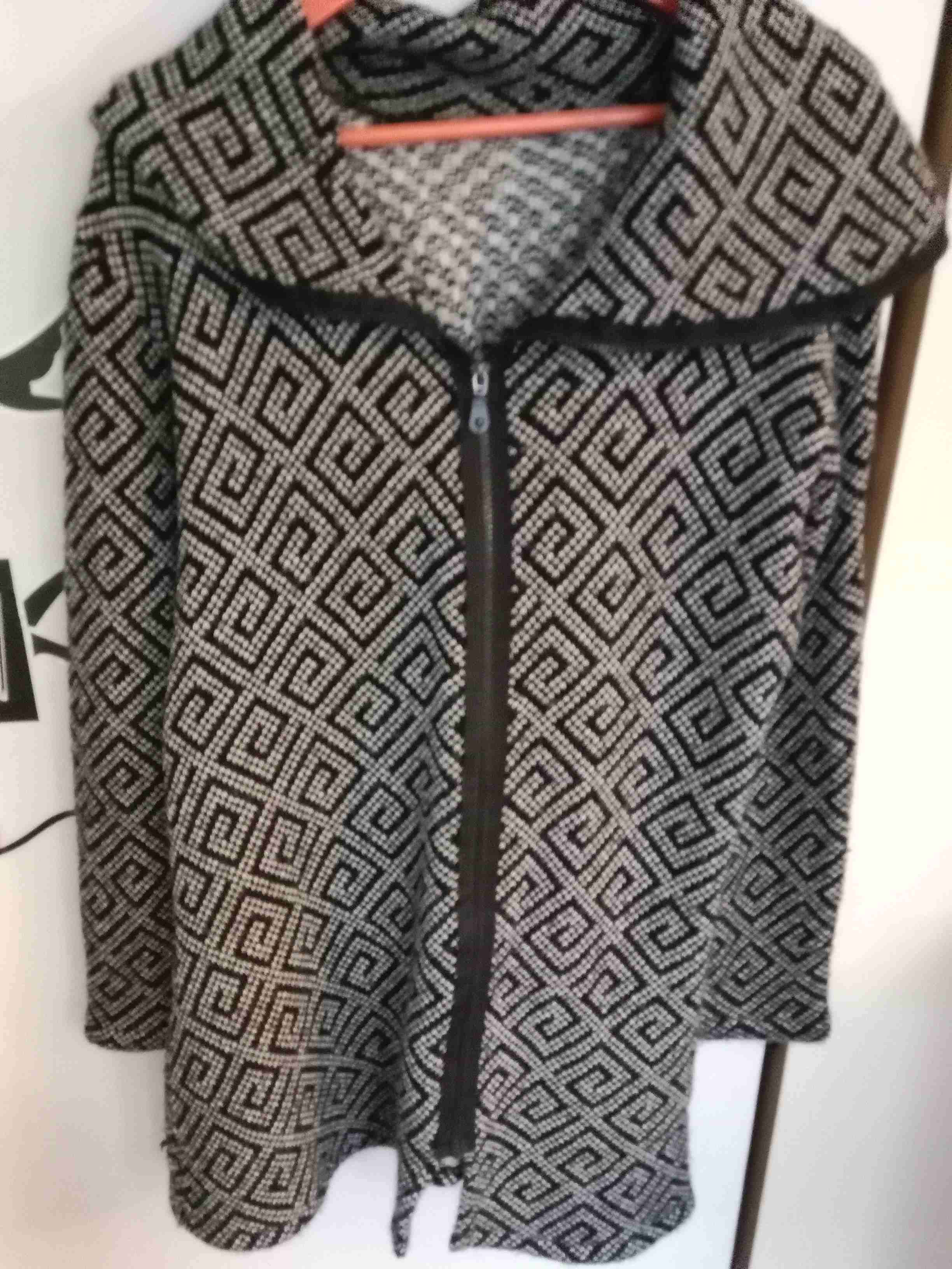 Chaleco de lana con cremallera