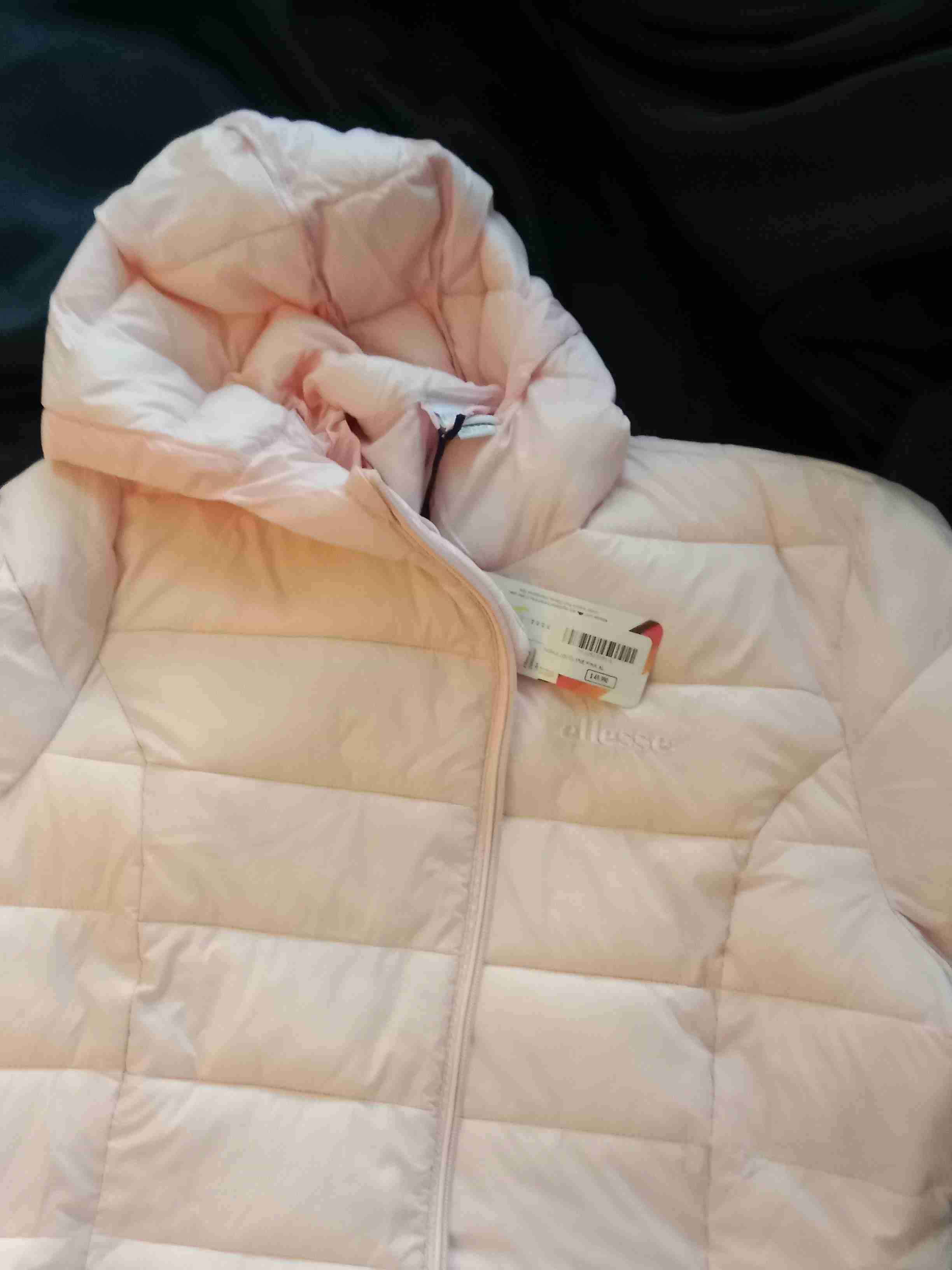 Chaqueta acolchada rosada nueva