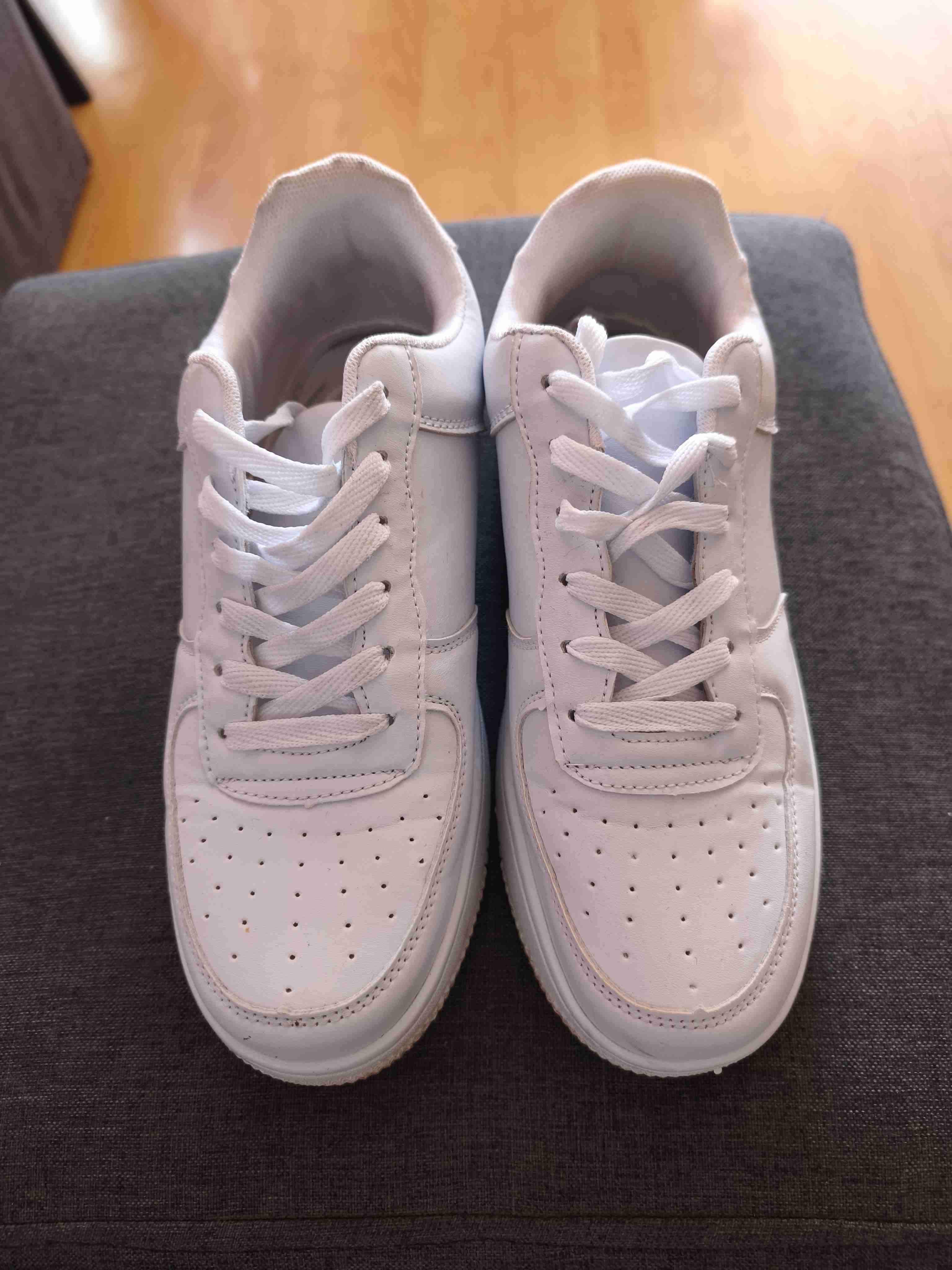 Zapatillas deportivas blancas unisex - miniatura 2