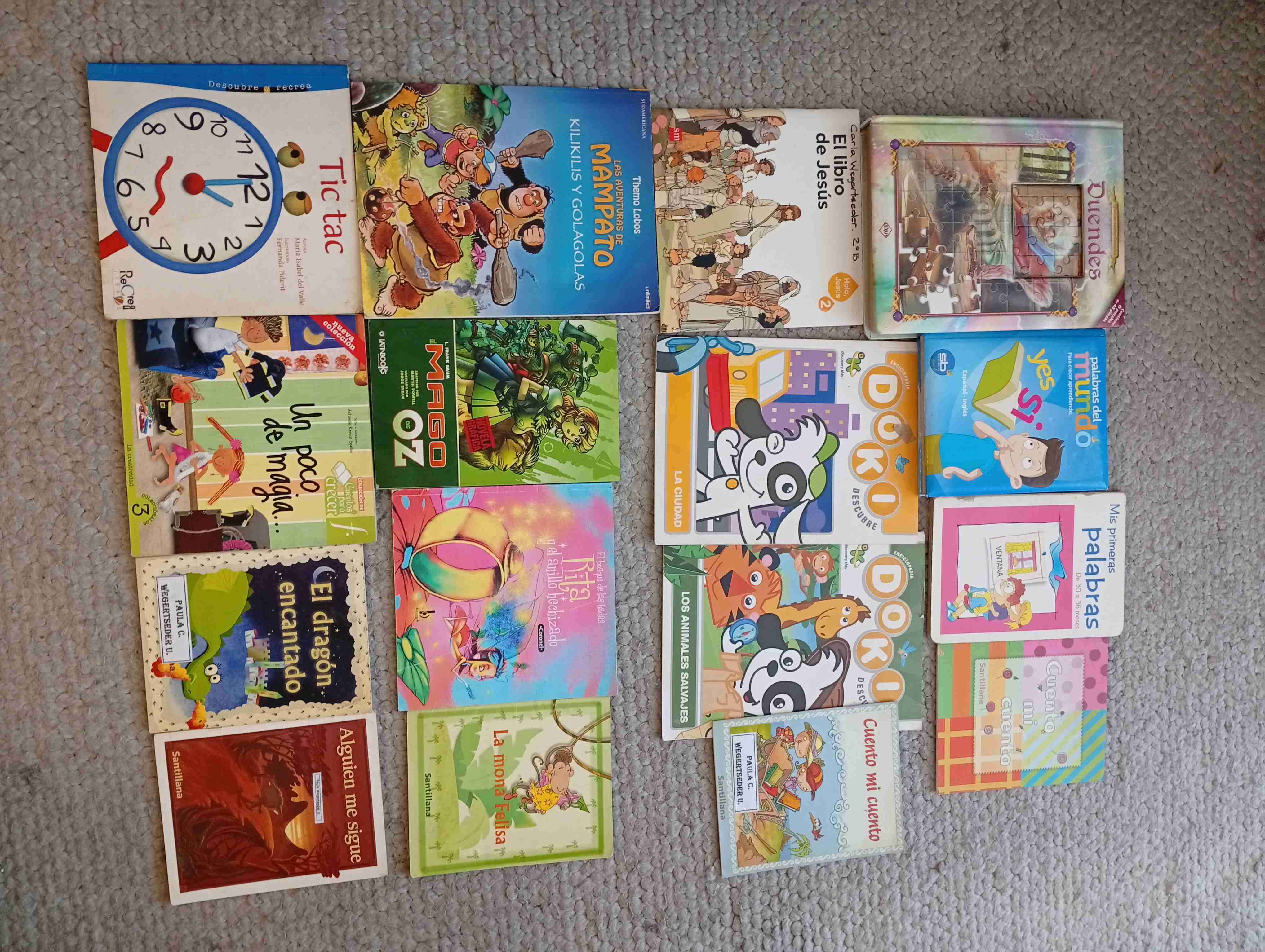 Lote de libros infantiles variados