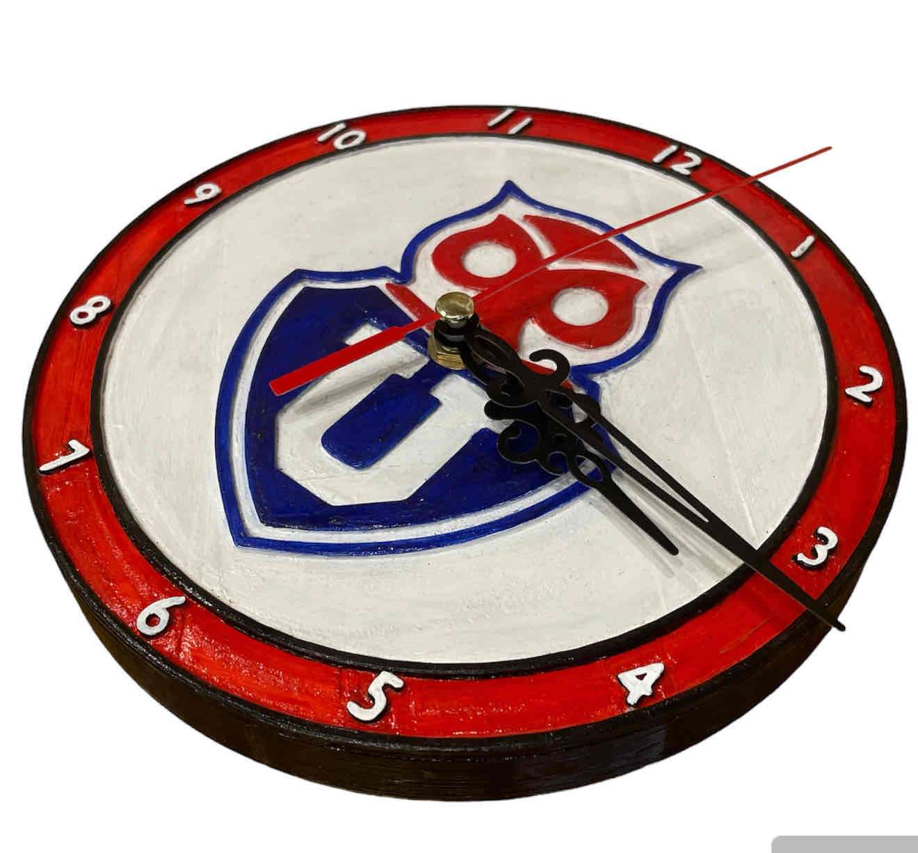 Reloj de pared estilo deportivo personalizado