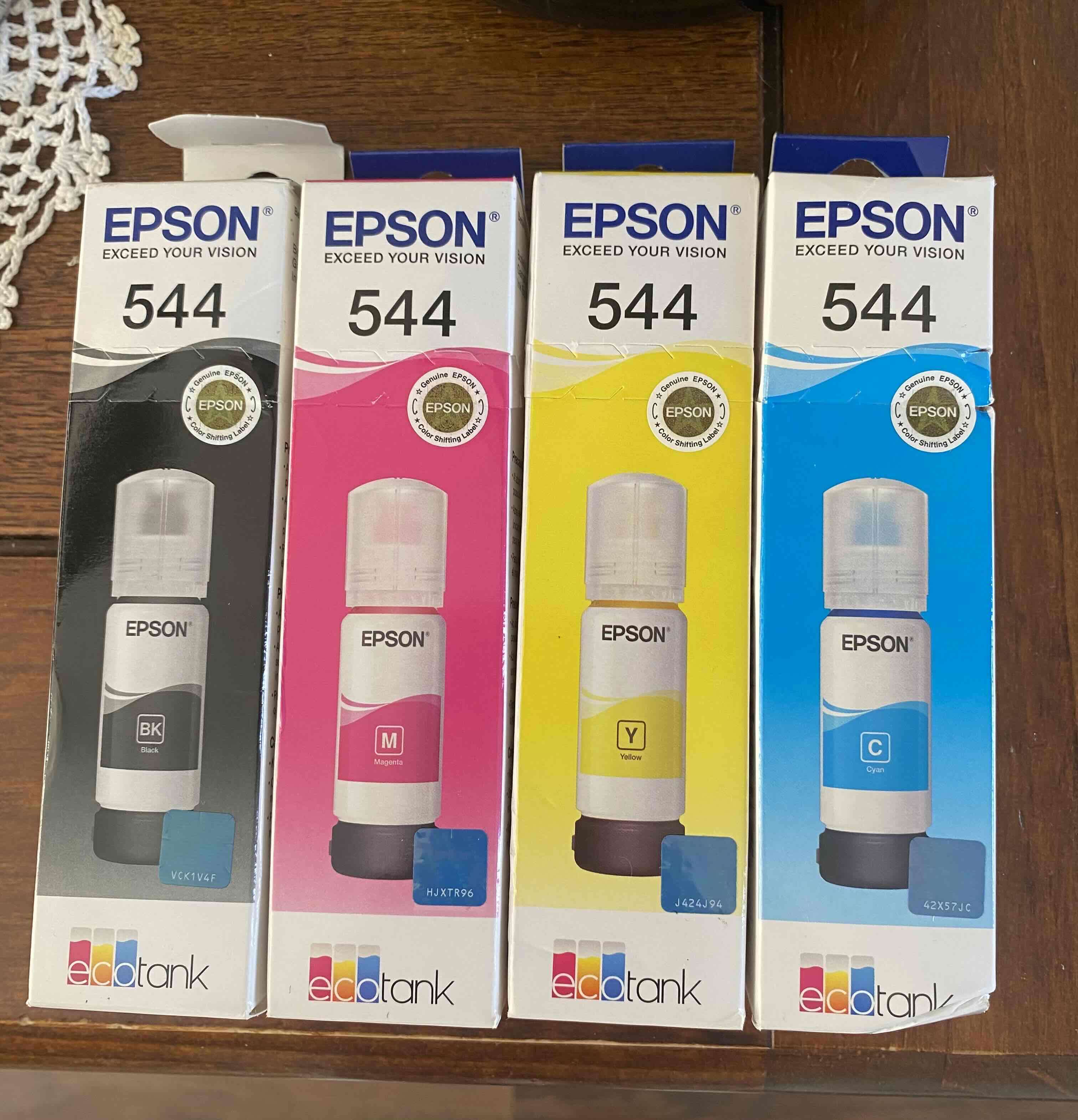 Pack de tintas Epson 544 Ecotank