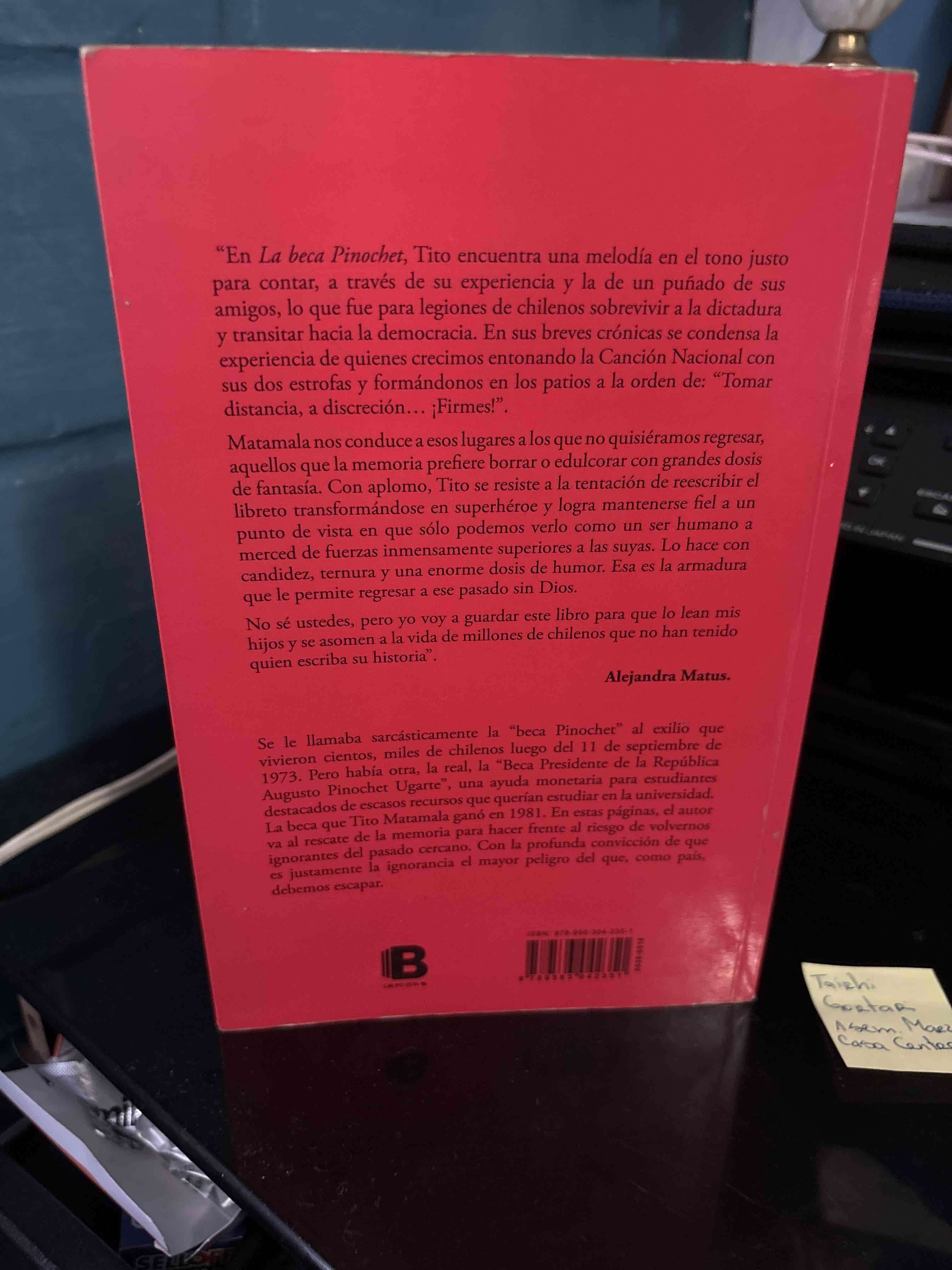 Libro La Beca Pinochet - miniatura 2