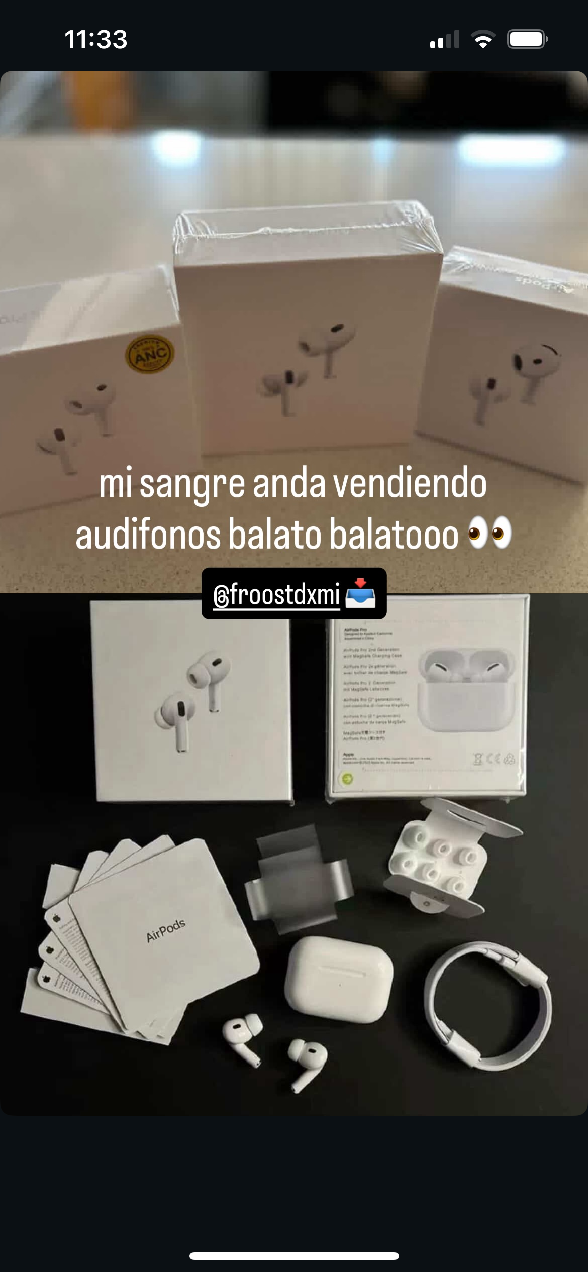 Audífonos inalámbricos ANC nuevos