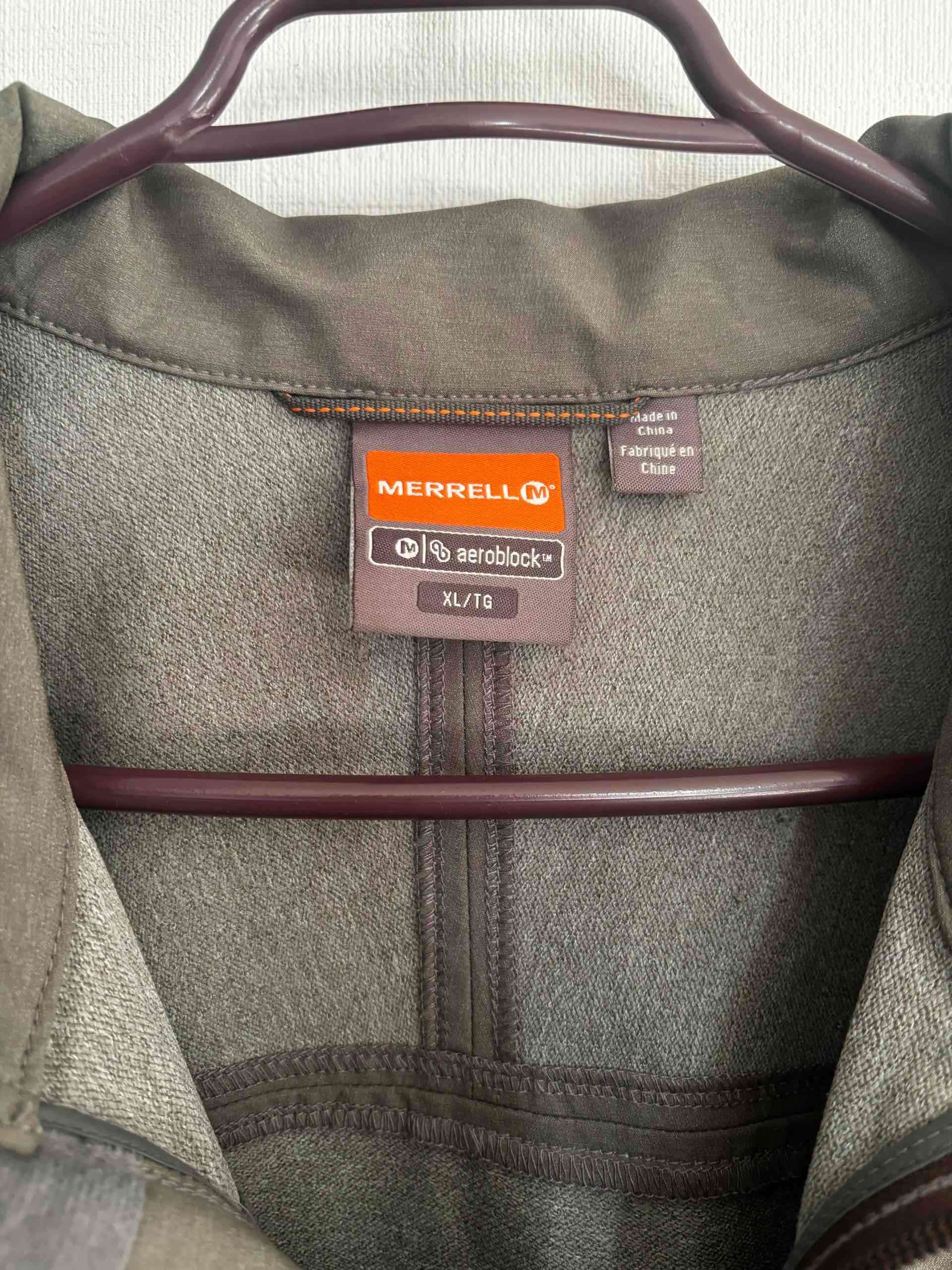 Chaqueta Merrell gris y naranja - miniatura 2