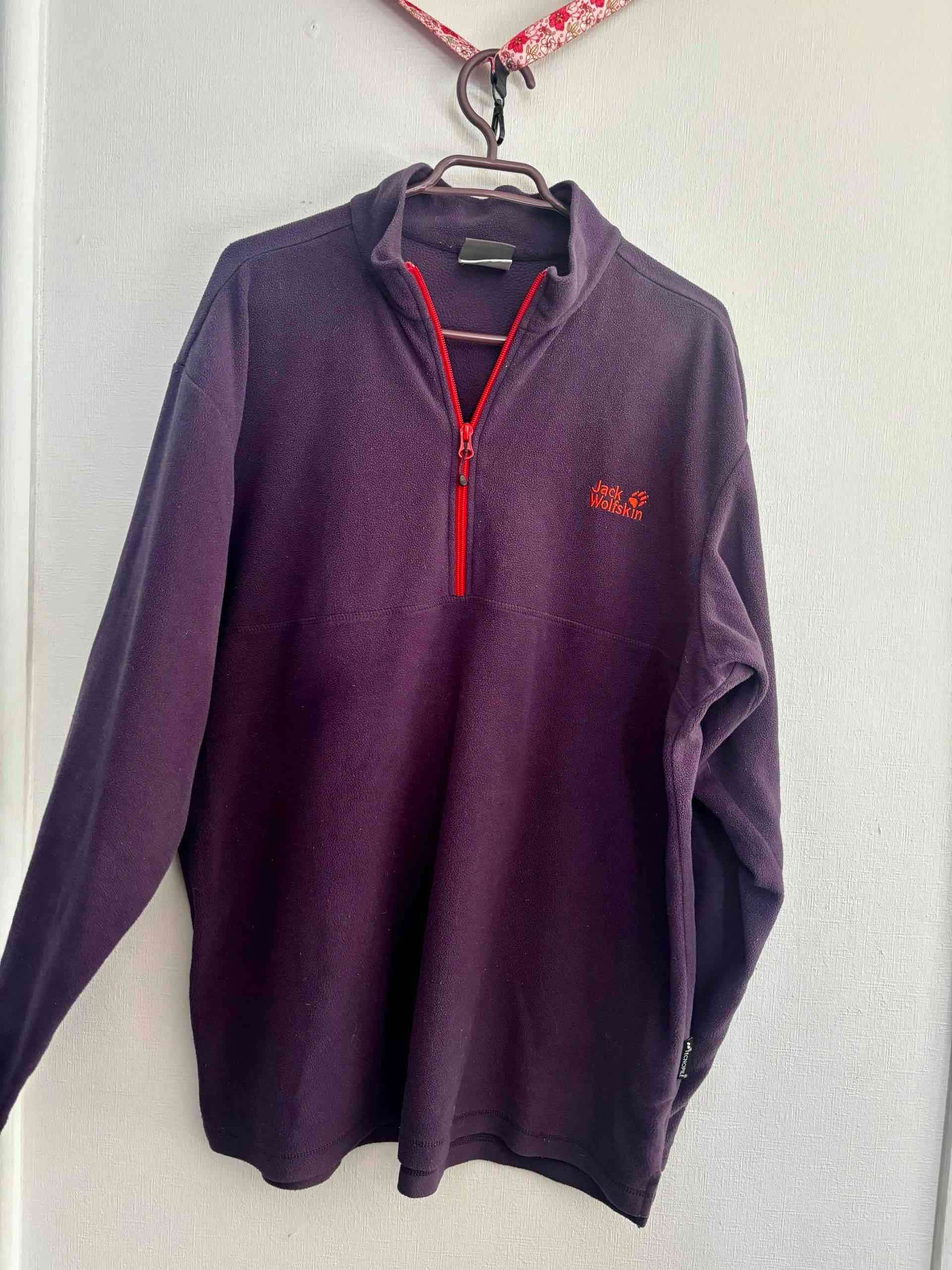 Polar Jack Wolfskin morado