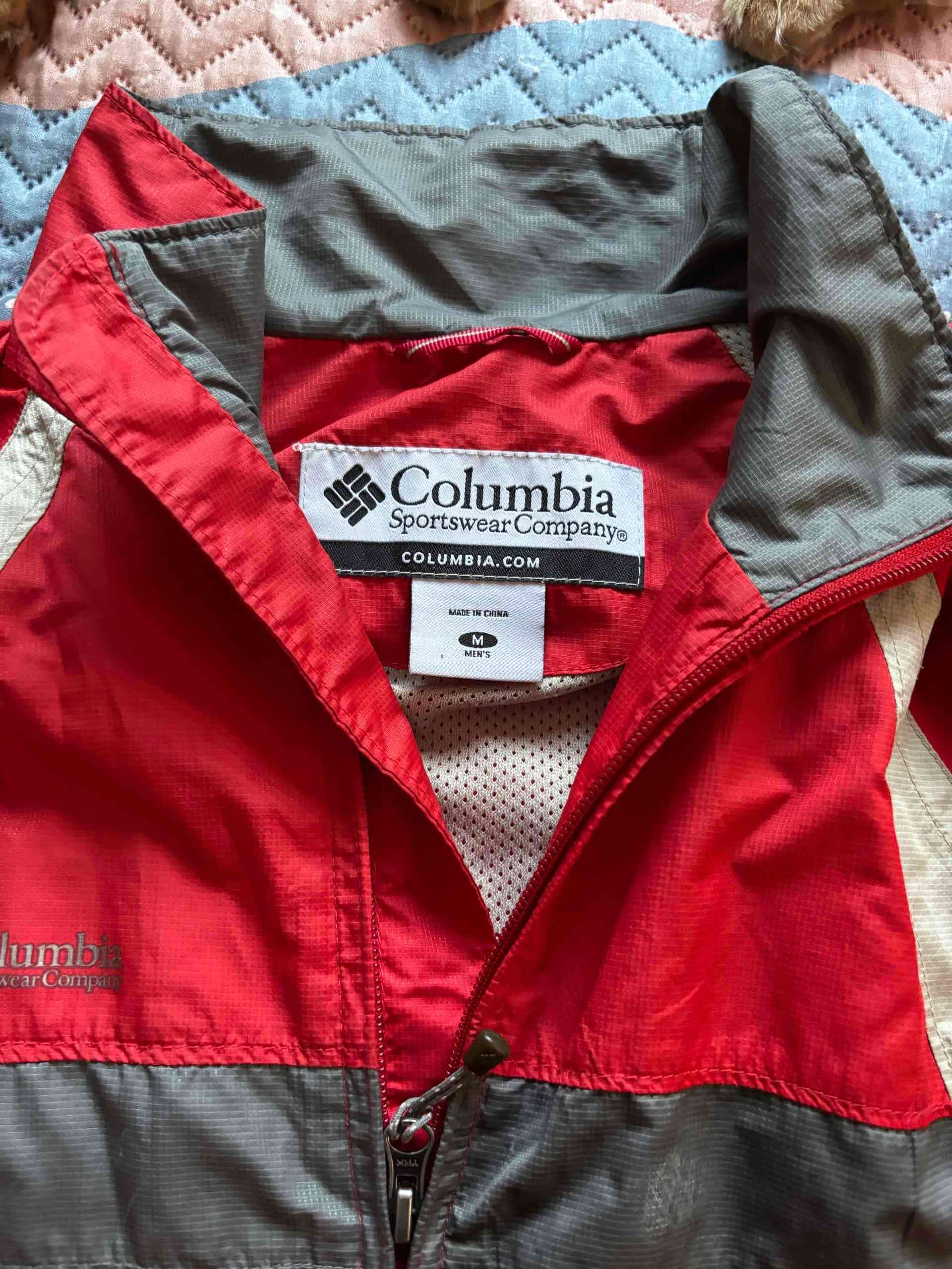 Chaqueta Columbia roja y gris talla M - miniatura 5