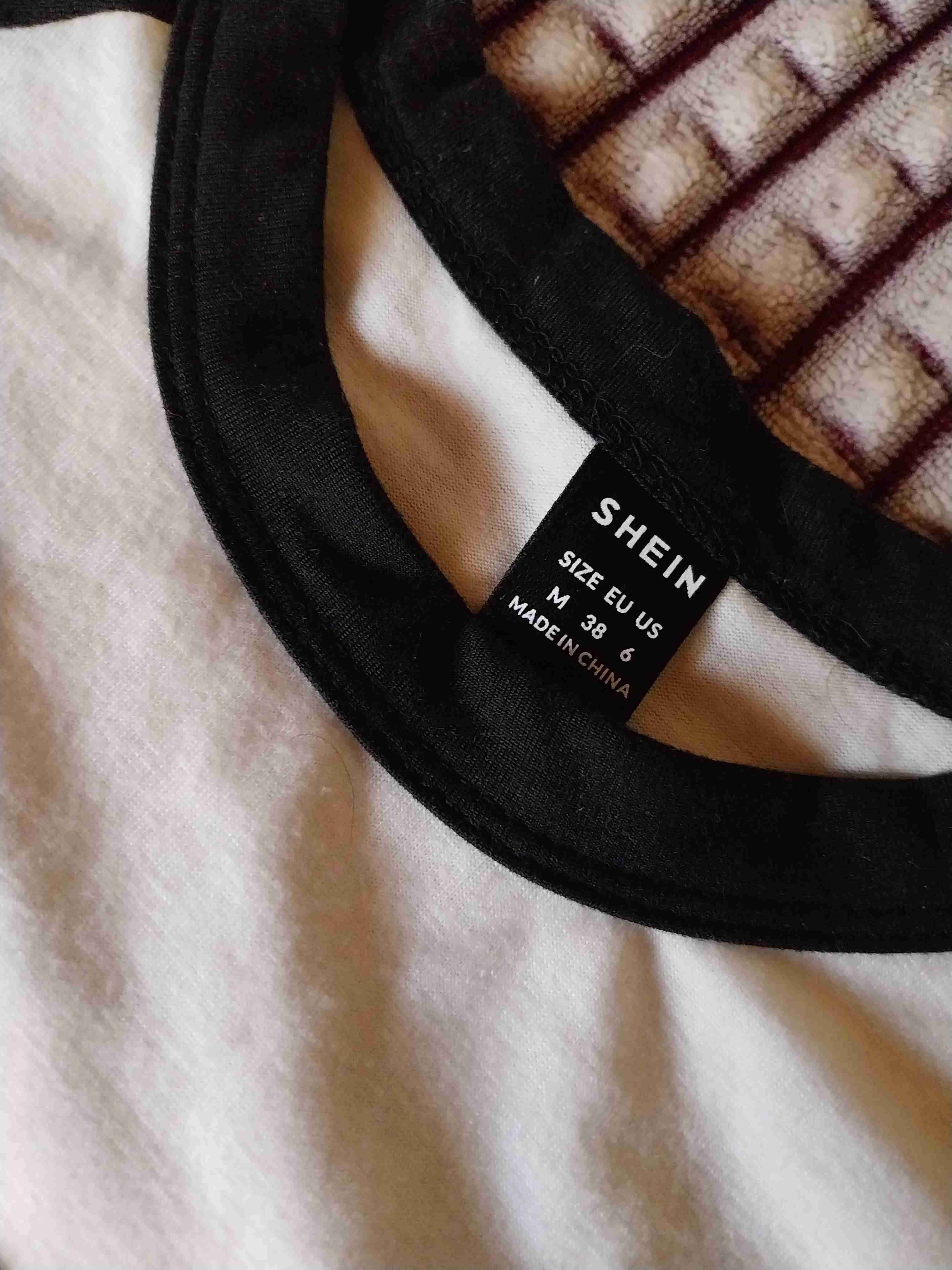 Polera vintage blanco y negro - 2