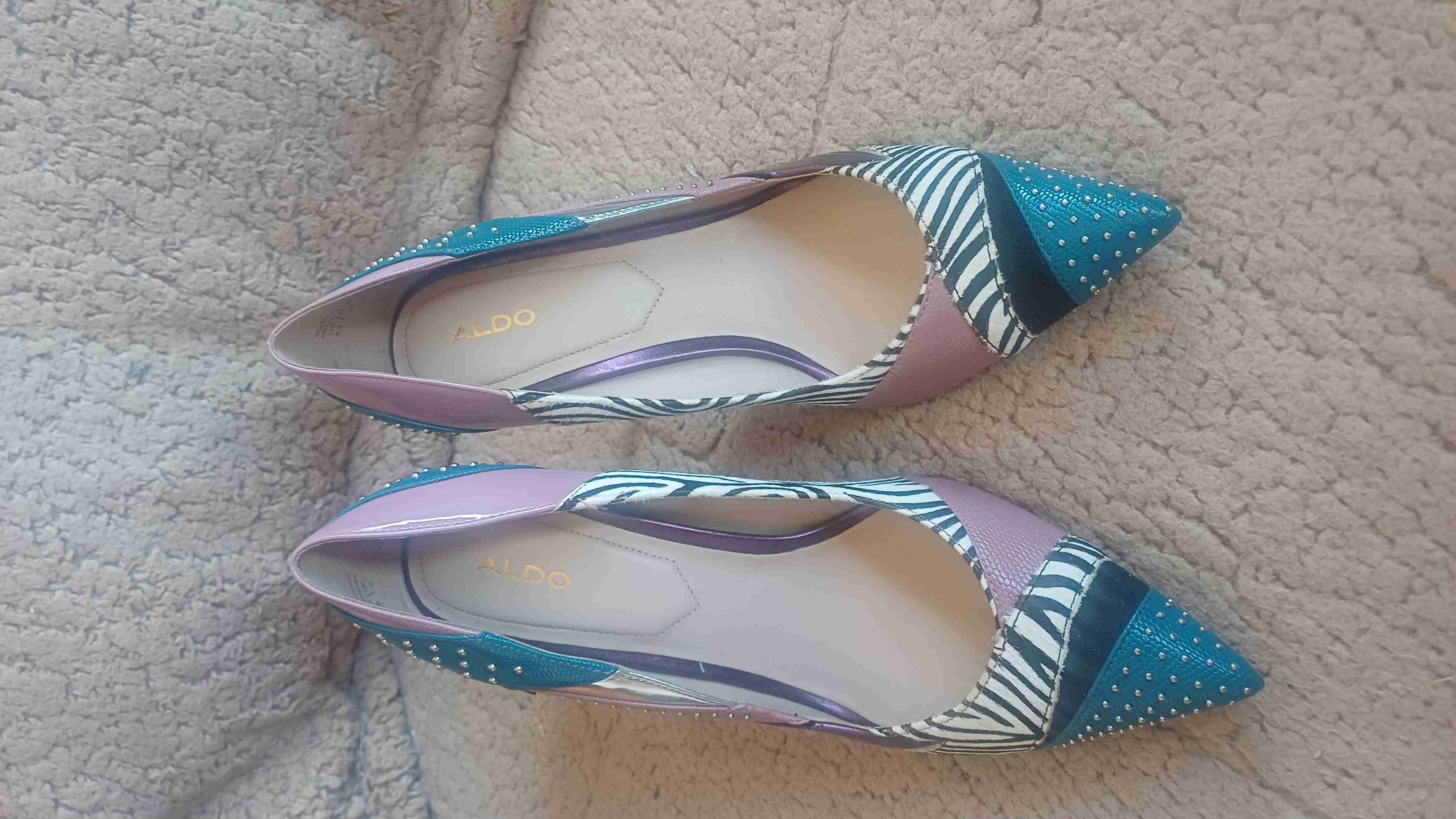 Tacones altos animal print - miniatura 2