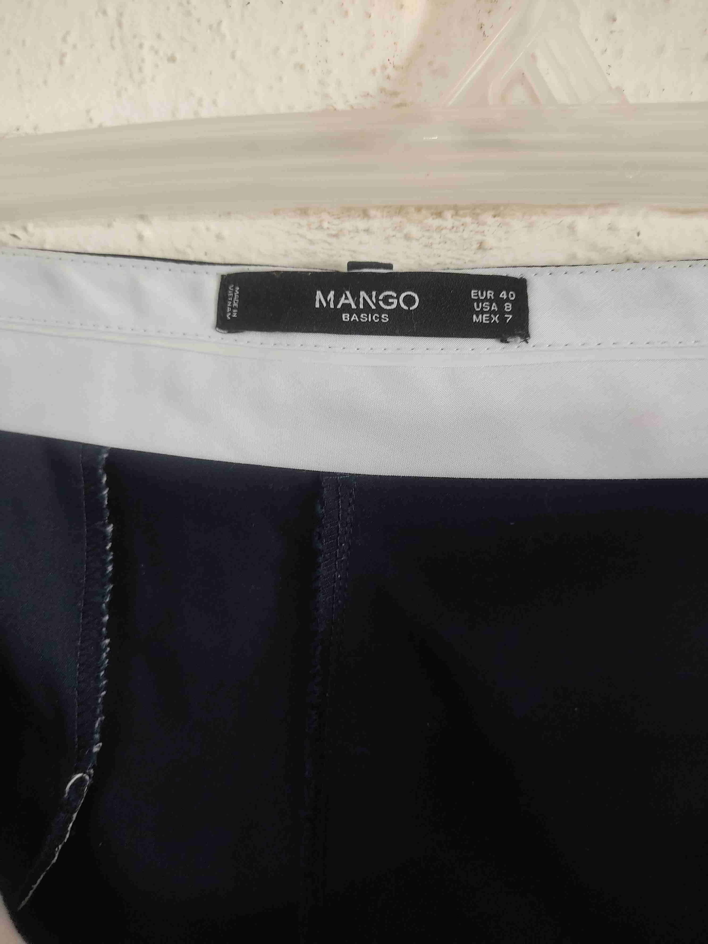 Pantalones de vestir azul marino - miniatura 3