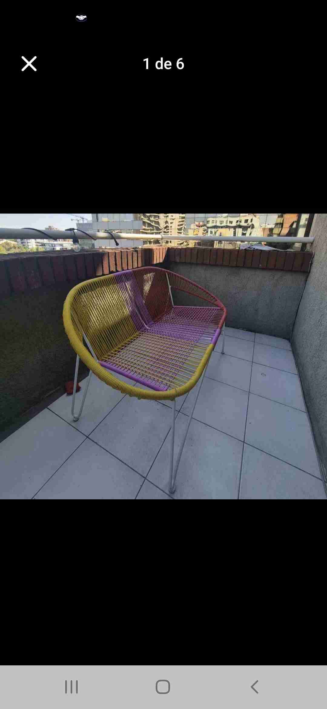 sofa de terraza estilo acapulco - miniatura 3