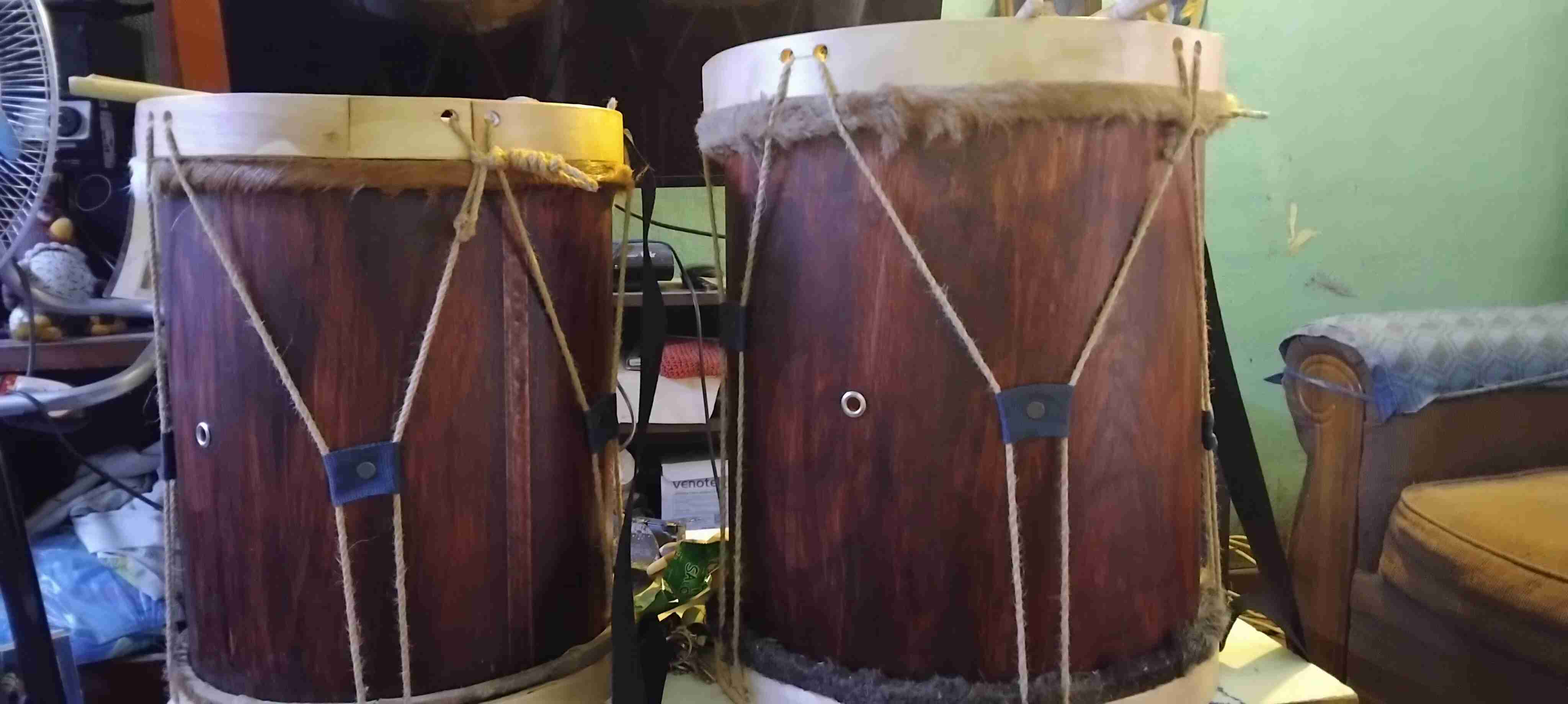 Bombos de madera artesanal - miniatura 3