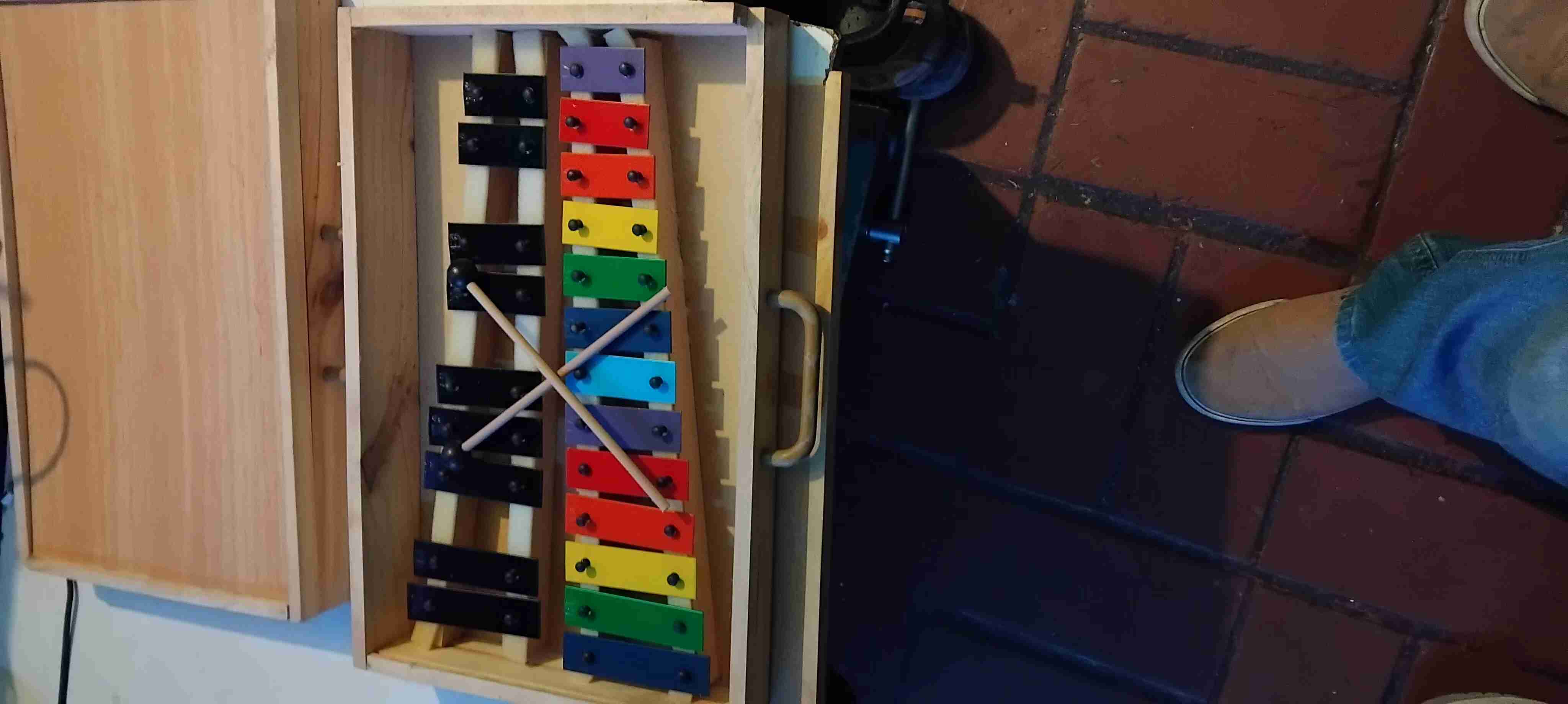 Xilófono infantil de colores