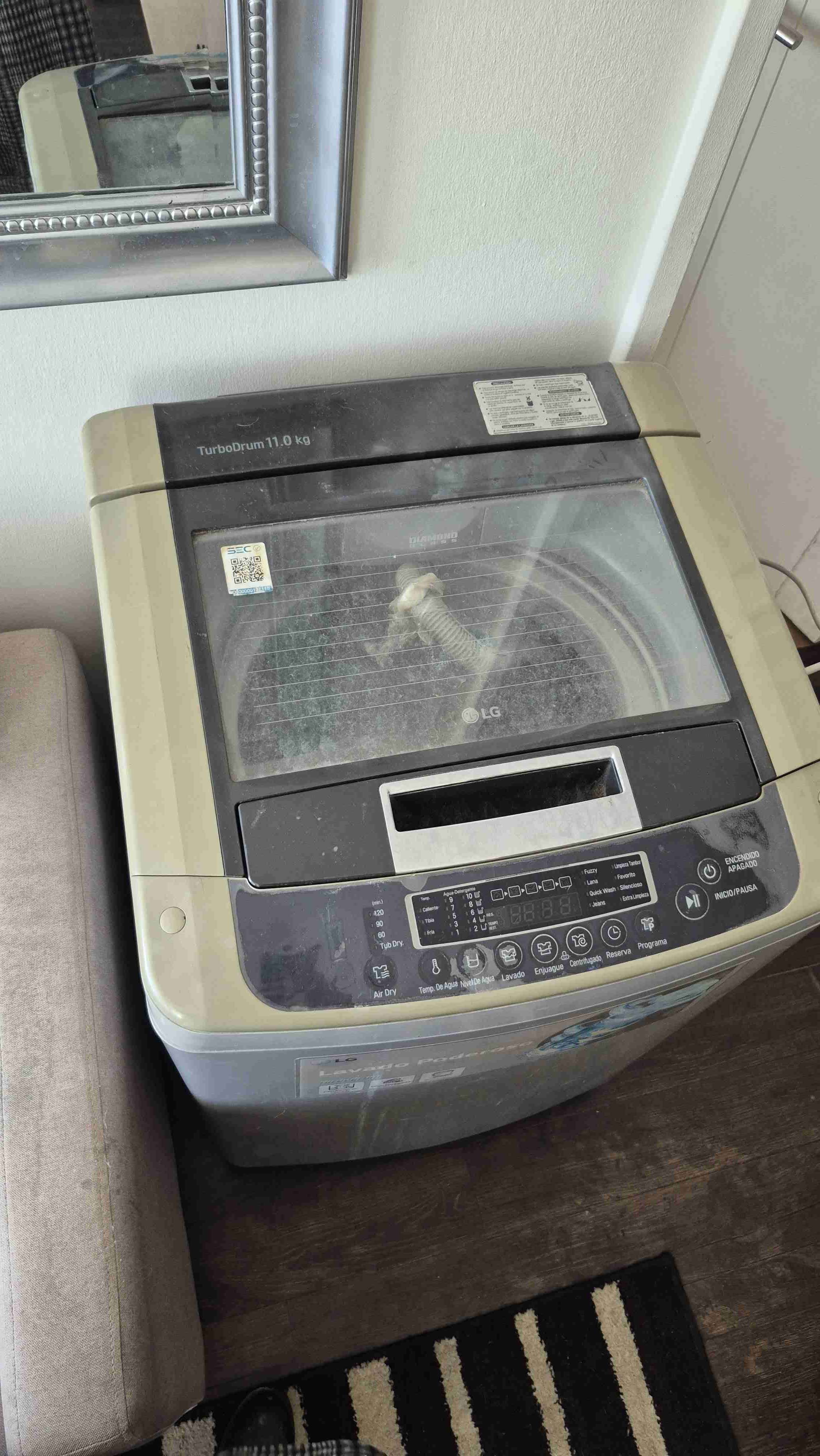 Lavadora LG TurboDrum 11 kg