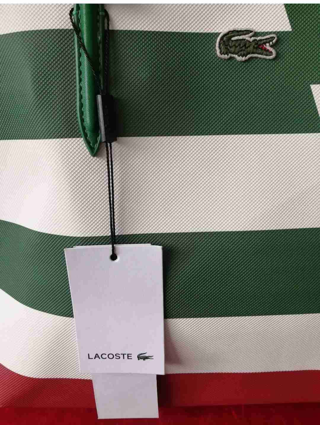 Bolso totebag Lacoste rayas - miniatura 5