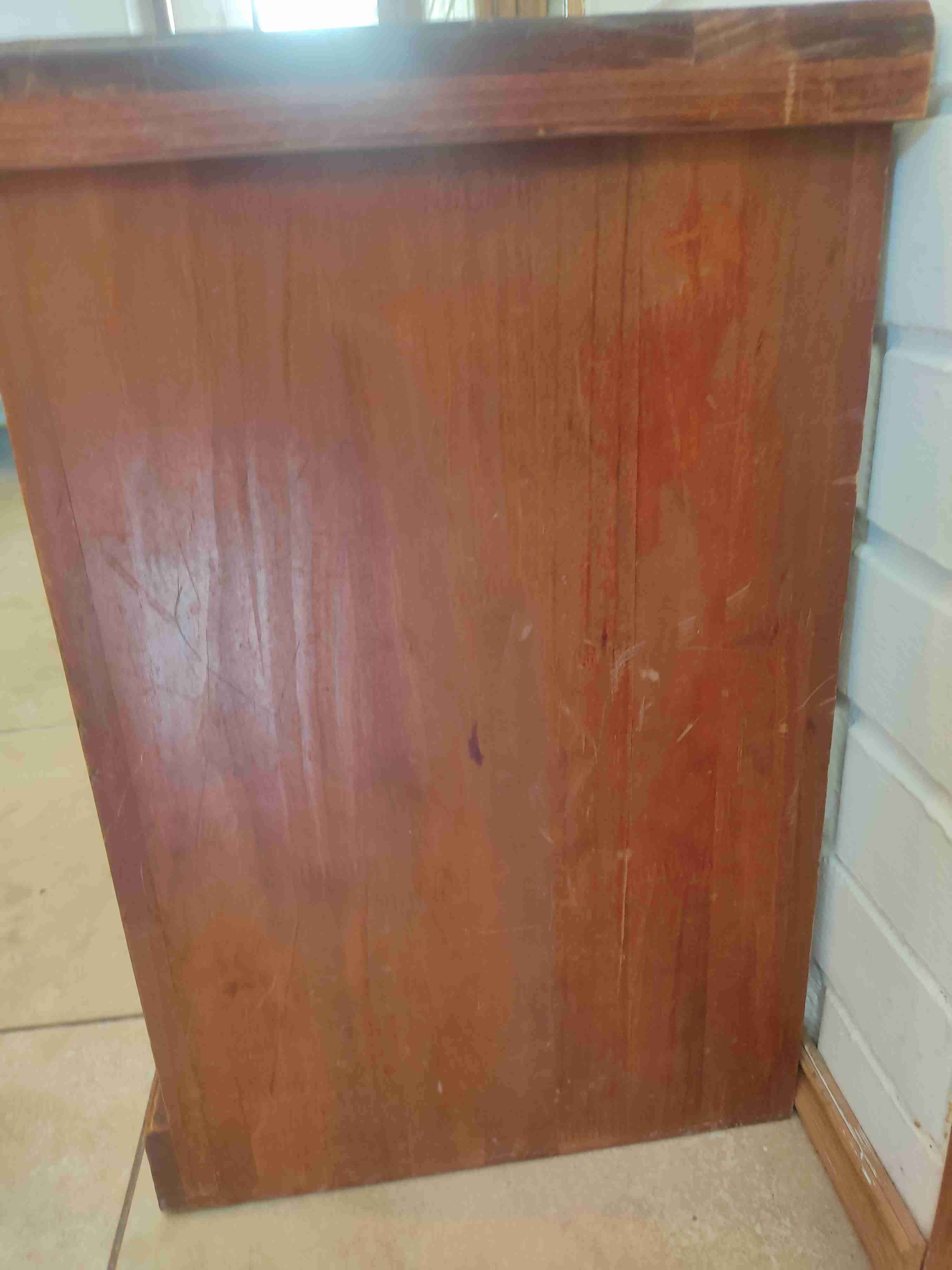 Gabinete de madera vintage - 2