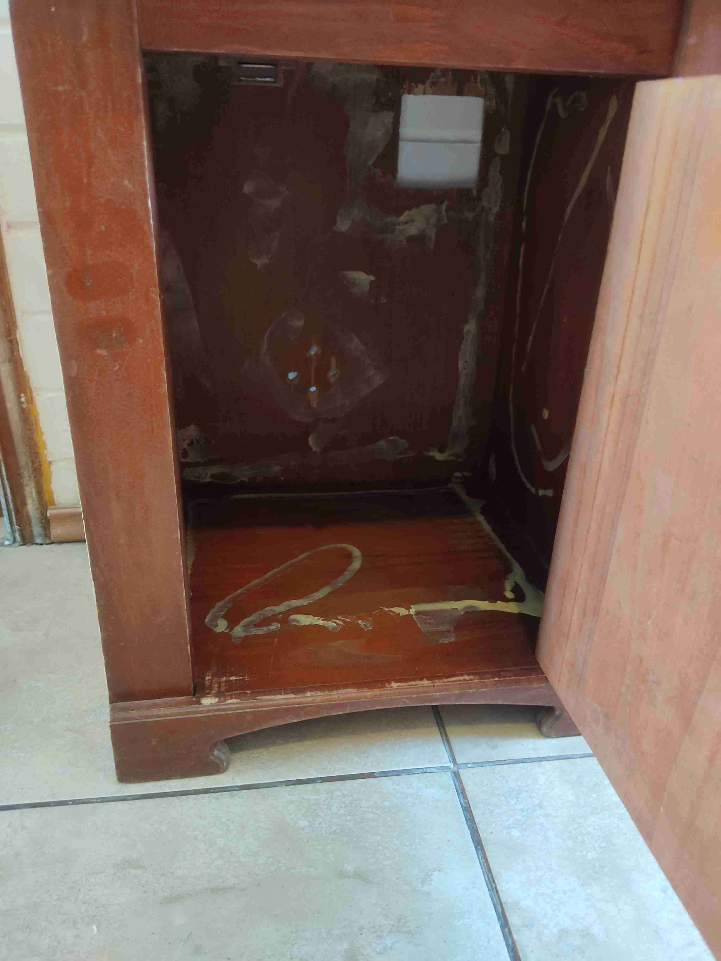 Gabinete de madera vintage - 4