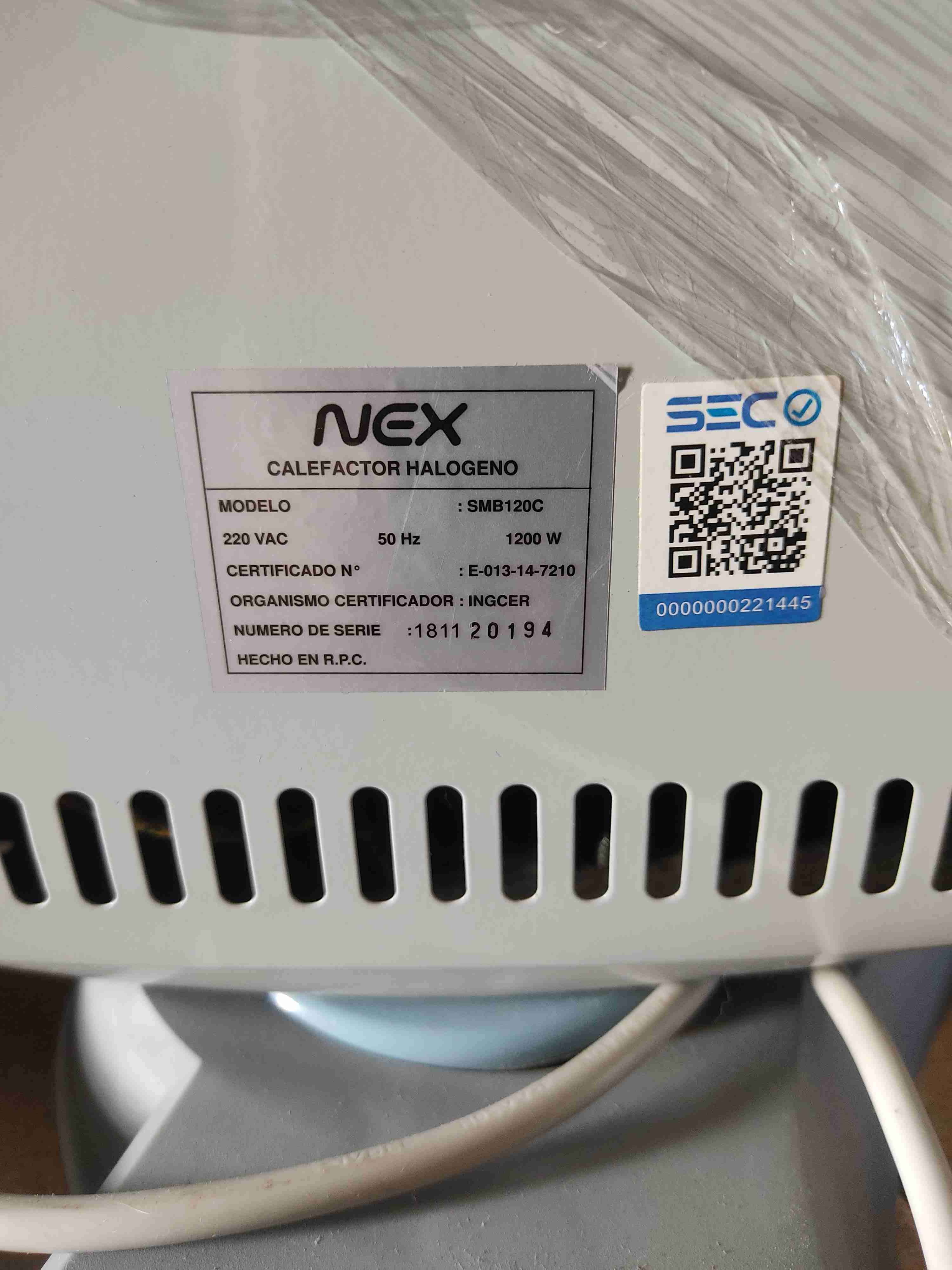 Calefactor halógeno gris - 3