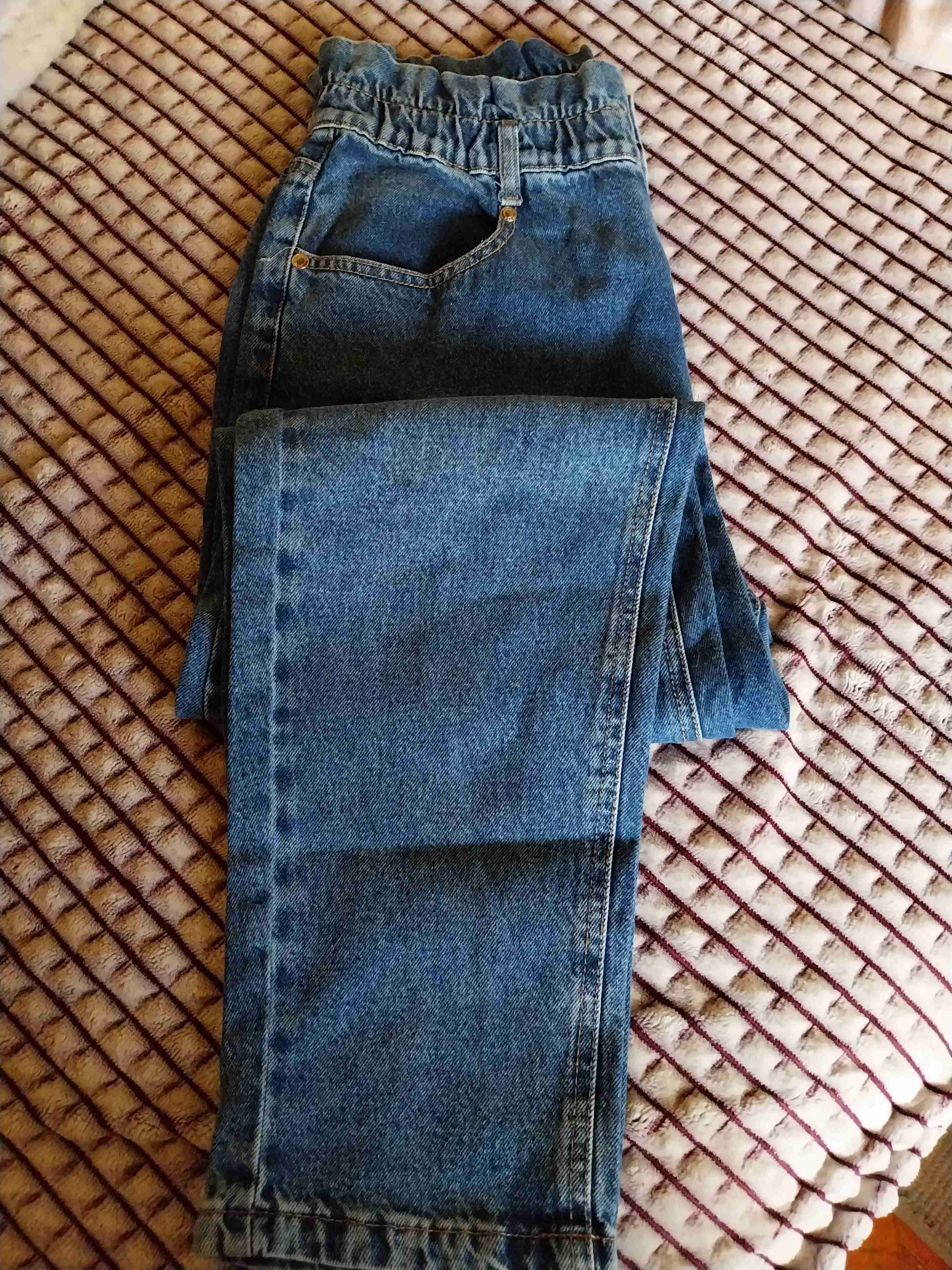 Jeans azules elasticados